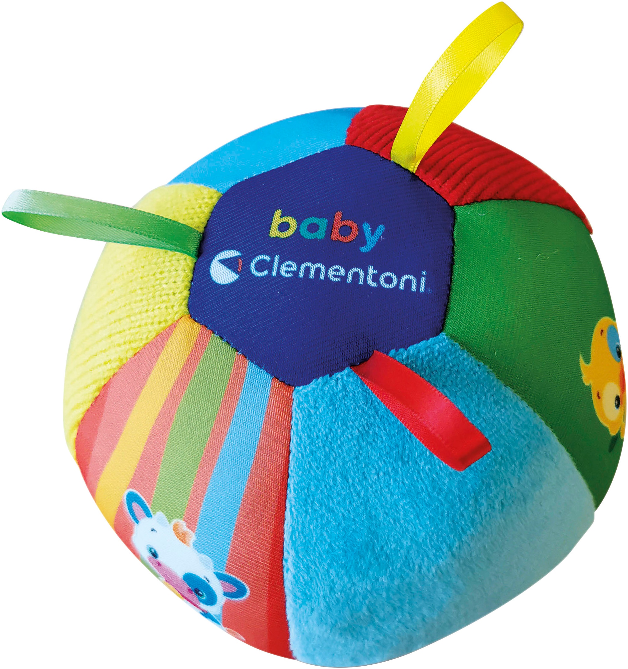 Clementoni® Lernspielzeug »Baby Clementoni, Tierfreunde Musik-Ball«, Made in Europe