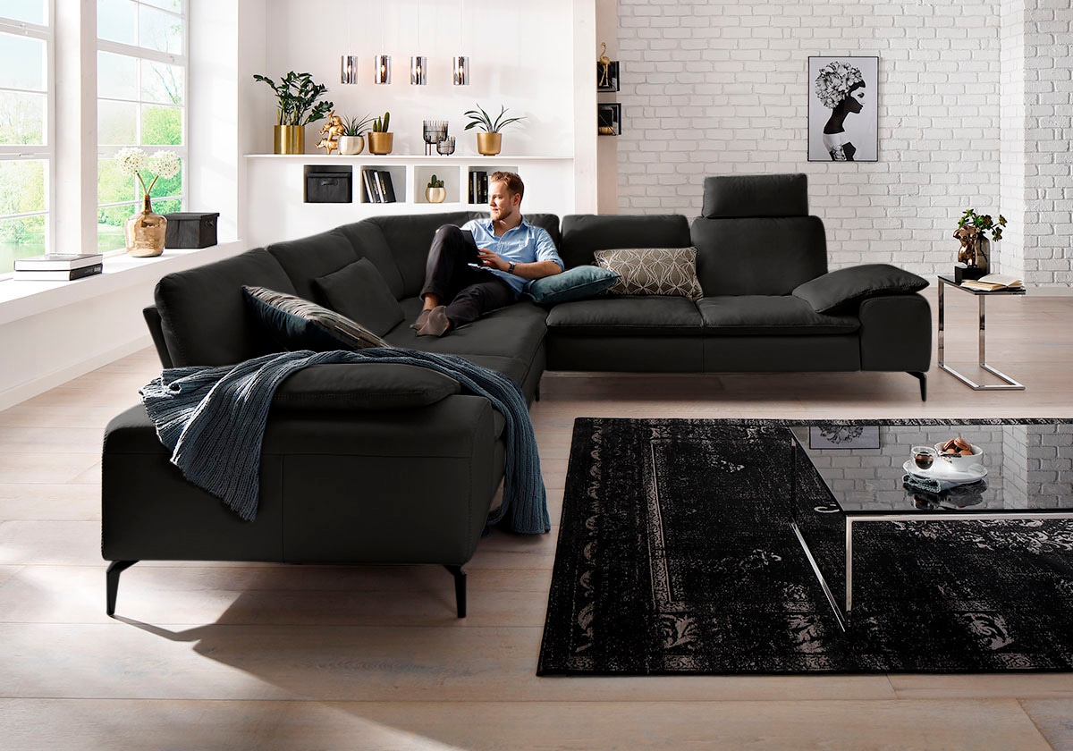 W.SCHILLIG Ecksofa »valentinoo, Designsofa, elegant und bequem, L-Form«, (S günstig online kaufen