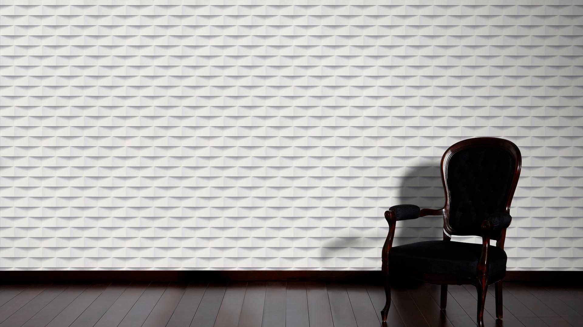 living walls Vliestapete »Scandinavian«, 3D-Optik-geometrisch-grafisch, Grafik Tapete 3D Effekt Tapeten Wohnzimmer Schlafzimmer Küche Design