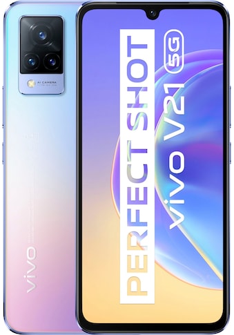 Vivo Smartphone »V21 5G«, (16,4 cm/6,44 Zoll, 128 GB Speicherplatz, 64 MP Kamera) kaufen