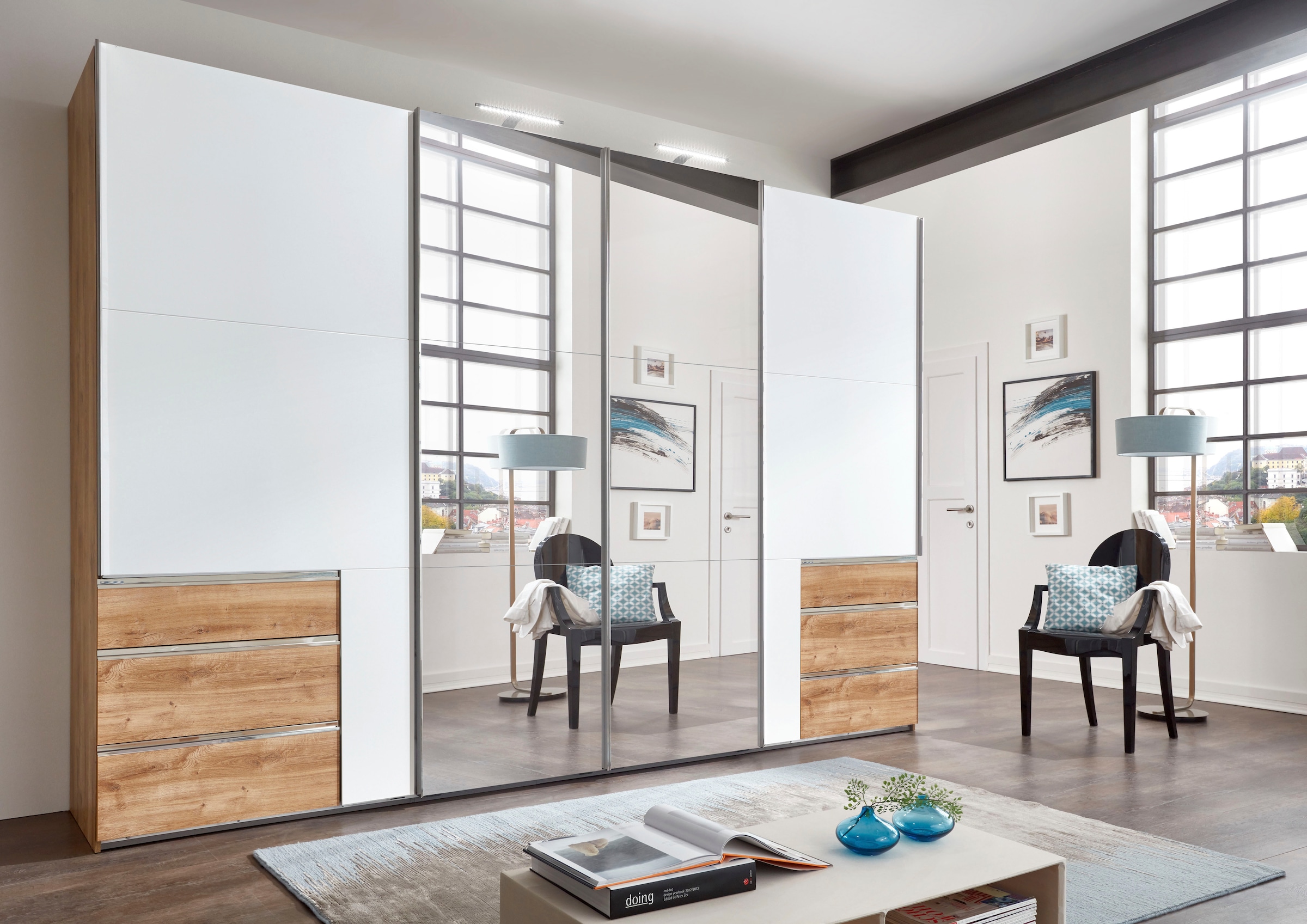 Wimex Schwebetürenschrank »Level by fresh to go«, mit Synchronöffnung