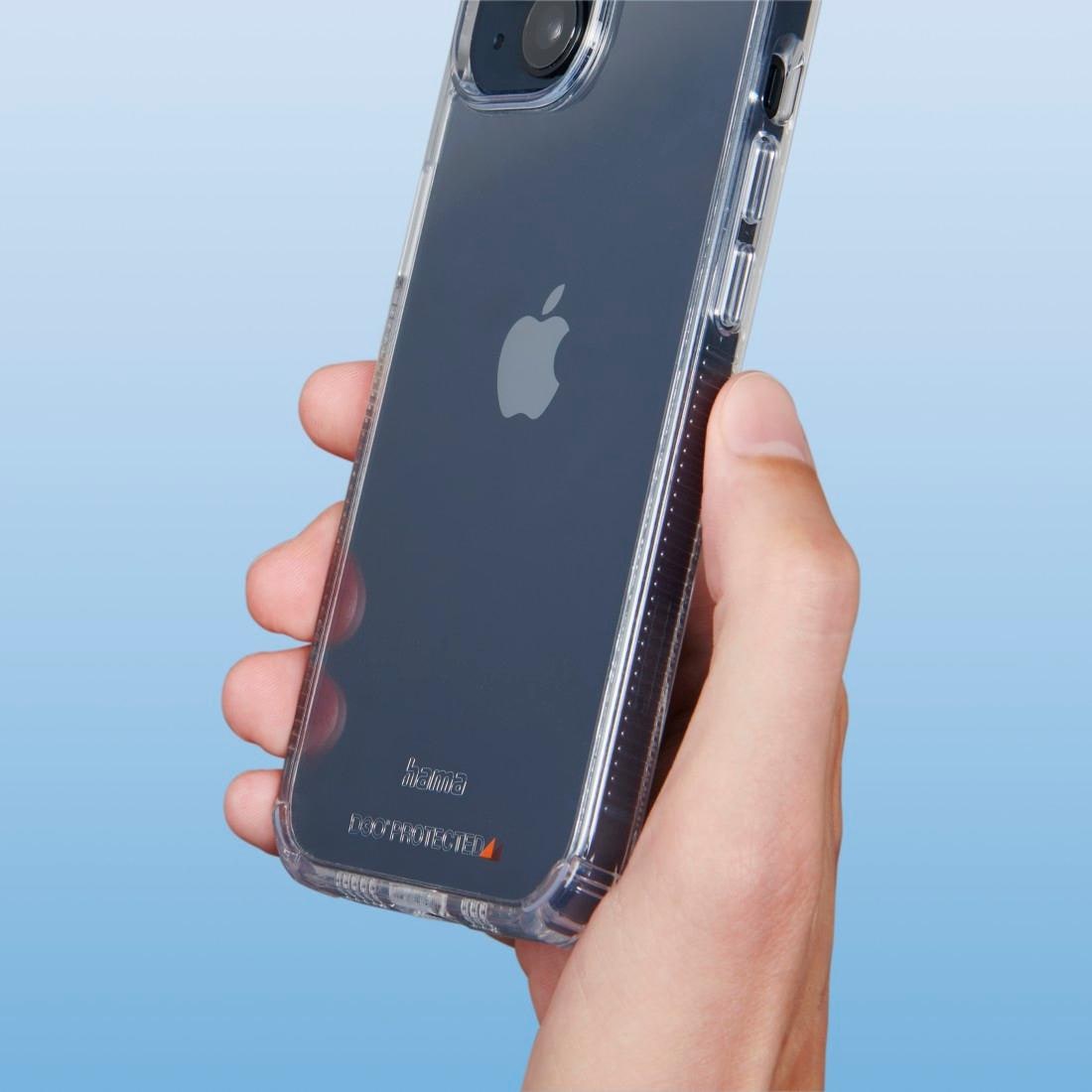 Hama Smartphone-Hülle »Handyhülle „Extreme Protect“ für iPhone15 (stoßfest, sturzsicher)«, Apple iPhone 15, D3O-lizenzierte Handyhülle