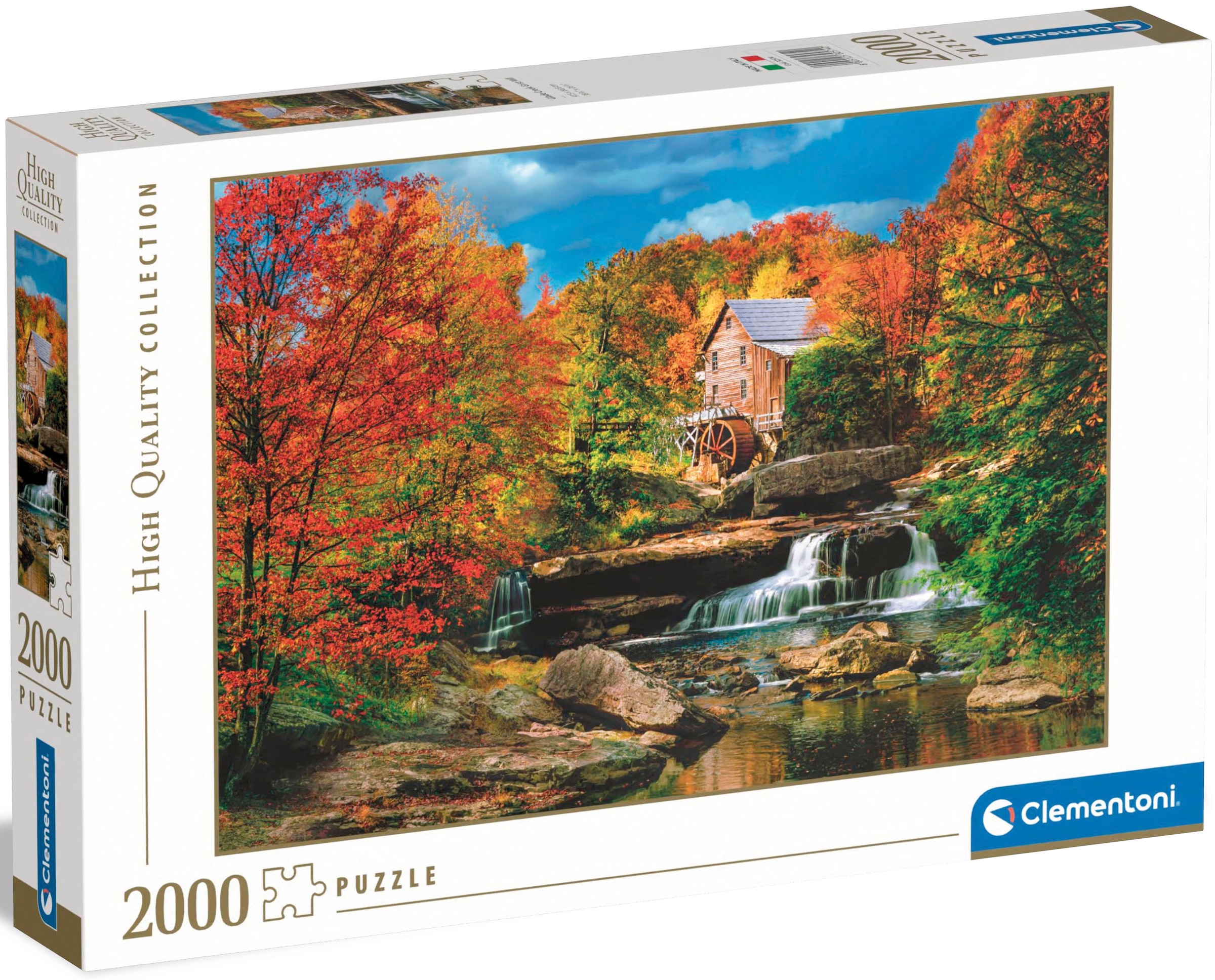 Clementoni® Puzzle »High Quality Collection, Glade Creek Grist Mill«, Made in Europe