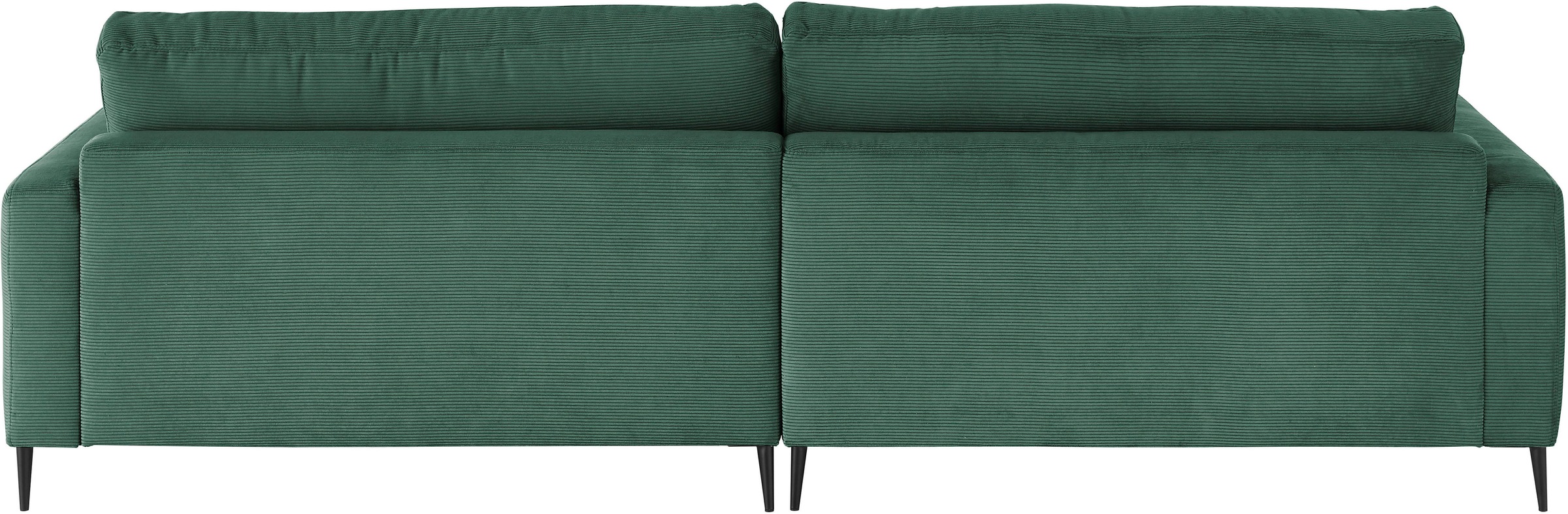 INOSIGN Ecksofa »Downtown, B/T/H: 272/190/84 cm L-Form«, weicher Sitzkomfort auch in Cord und Bouclé, incl. Zierkissen