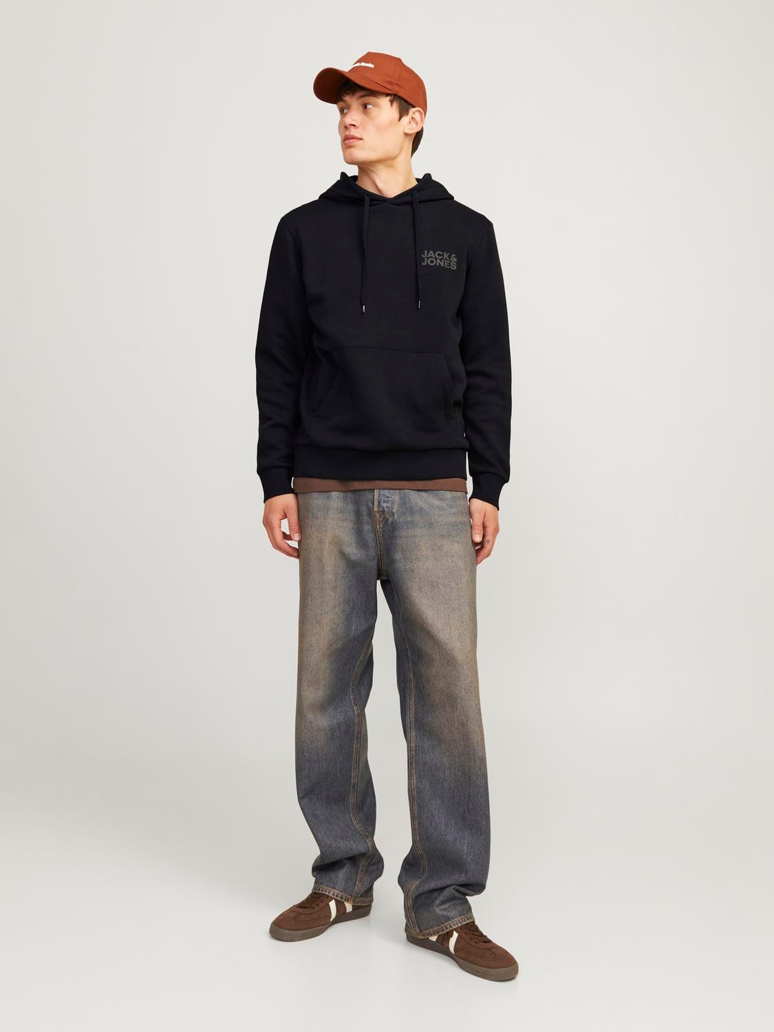 Jack & Jones Kapuzensweatshirt »JJECORP LOGO SWEAT HOOD NOOS«, mit Logo Print