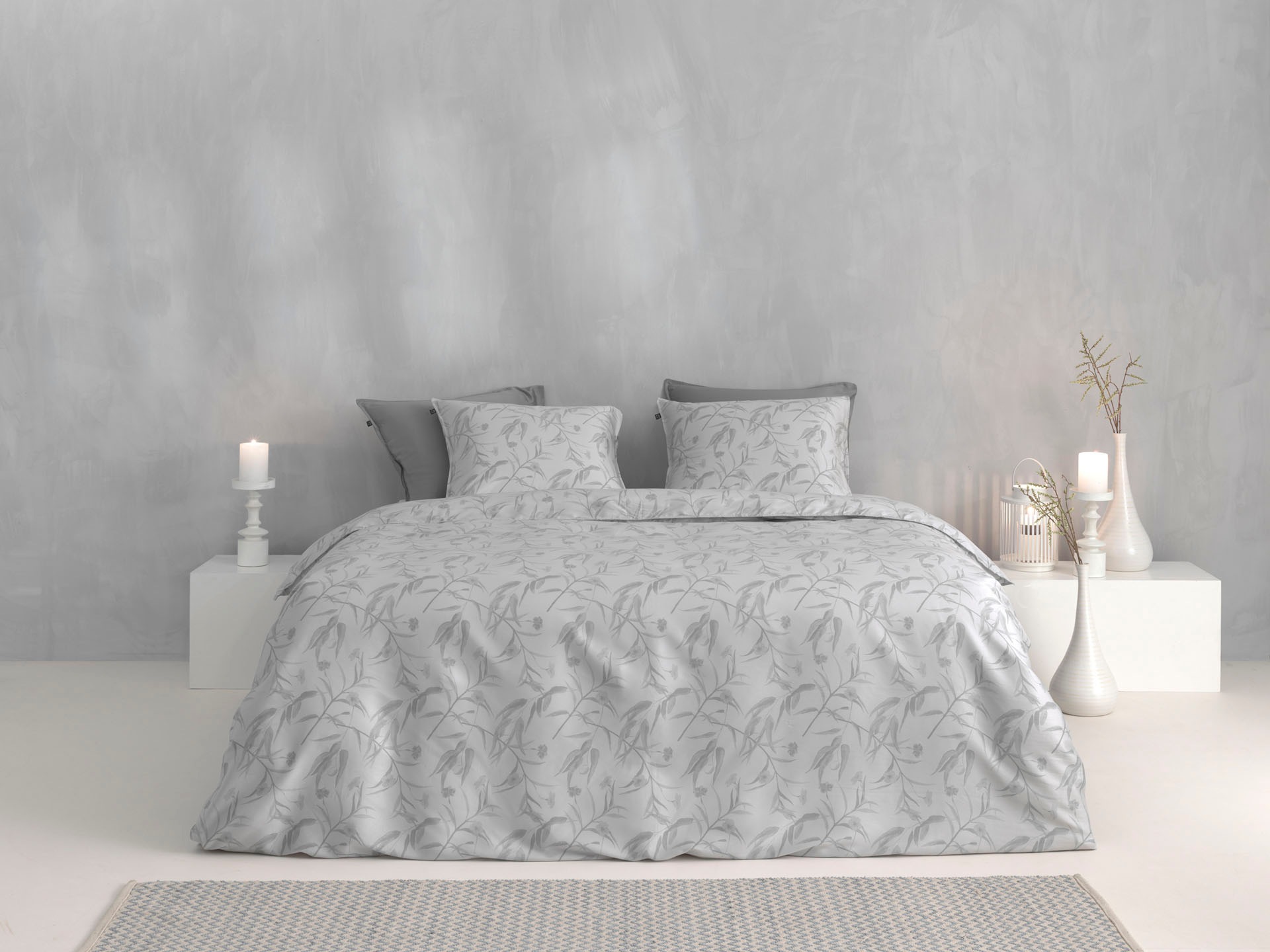 ZO HOME Bettwäsche »Fiori-di-Satinado«, Bettwäsche aus 100% Baumwolle, hochwertiges Mako-Satin