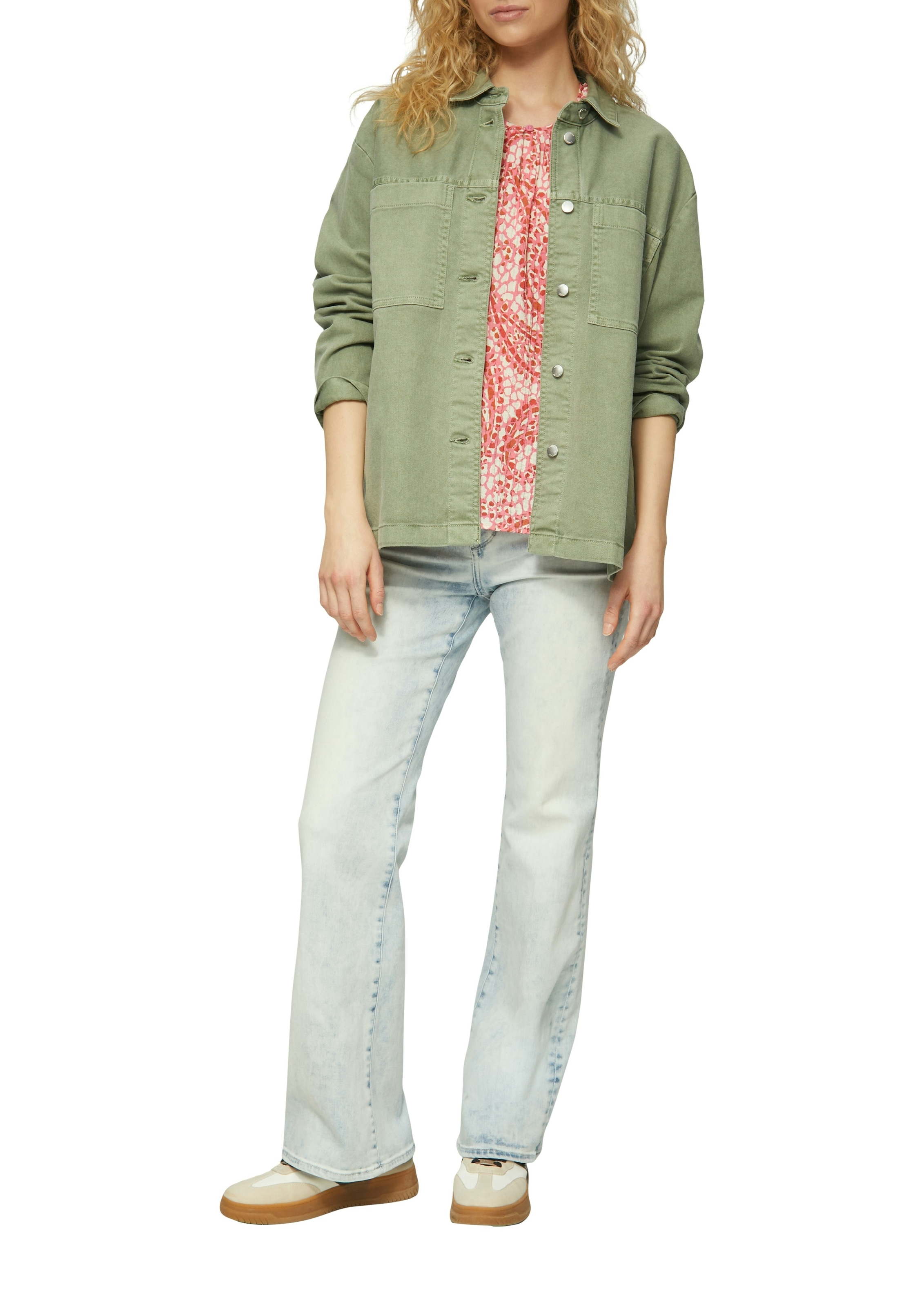 s.Oliver Klassische Bluse mit All-Over Print
