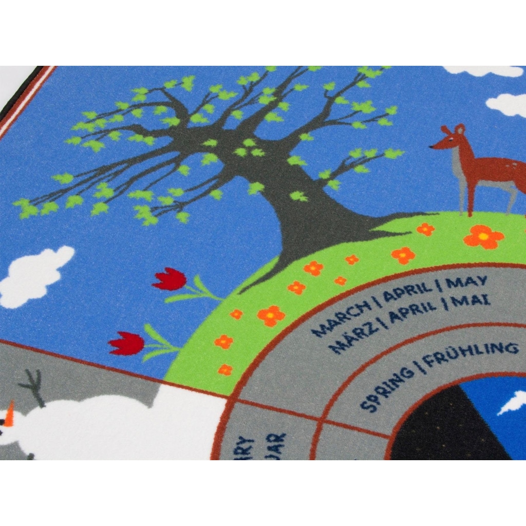 Primaflor-Ideen in Textil Kinderteppich »KLEINES 1 x 1«, rechteckig