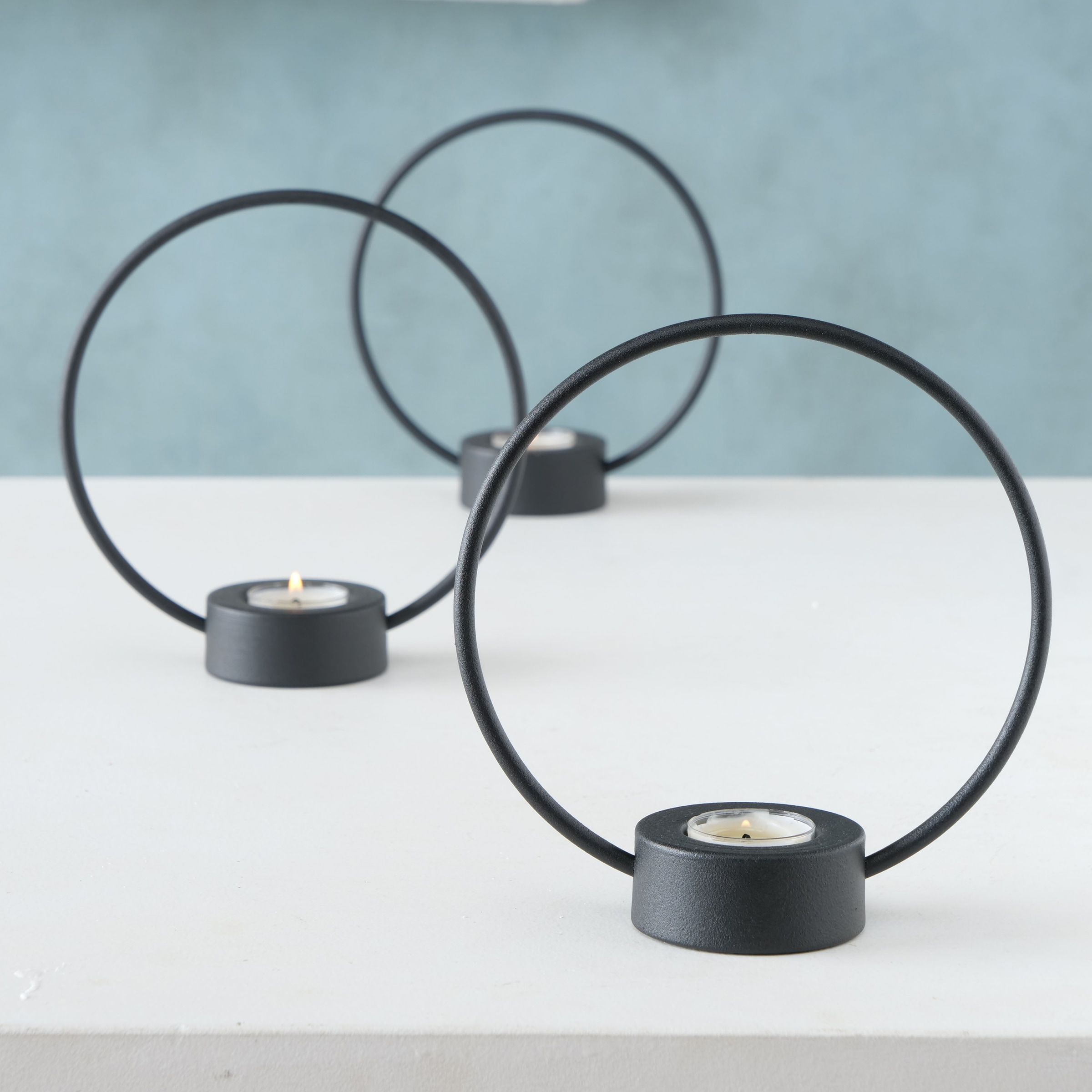 BOLTZE Teelichthalter »Rumba«, (Set, 3 Kerzenhalter, Eisen, auf ca. 18 Höhe 20 Ø ca. Rechnung aus St.), cm cm, kaufen