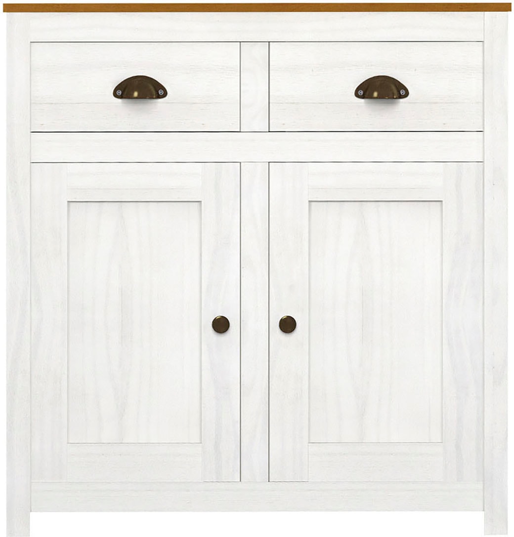 Home affaire Kommode »Sideboard«, (1 St.), rustikal lackierte Oberfläche