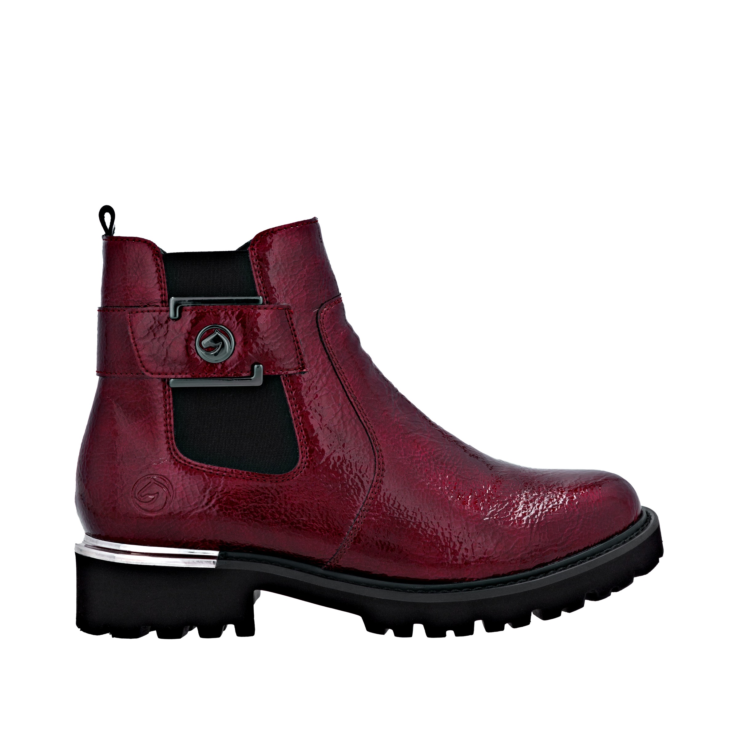 Remonte Chelseaboots, Blockabsatz, Boots, Stiefelette mit praktischem Innen-Reißverschluss