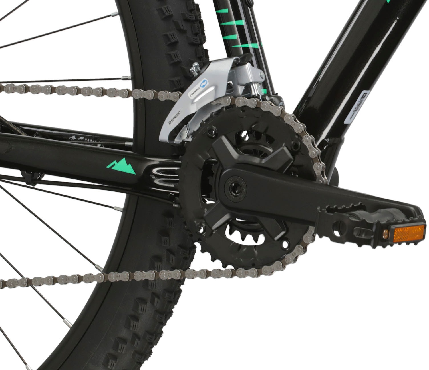 Kross Mountainbike »Hardtail Level 1.0«, 16 Gang, Shimano, ACERA M3020 Schaltwerk, Kettenschaltung