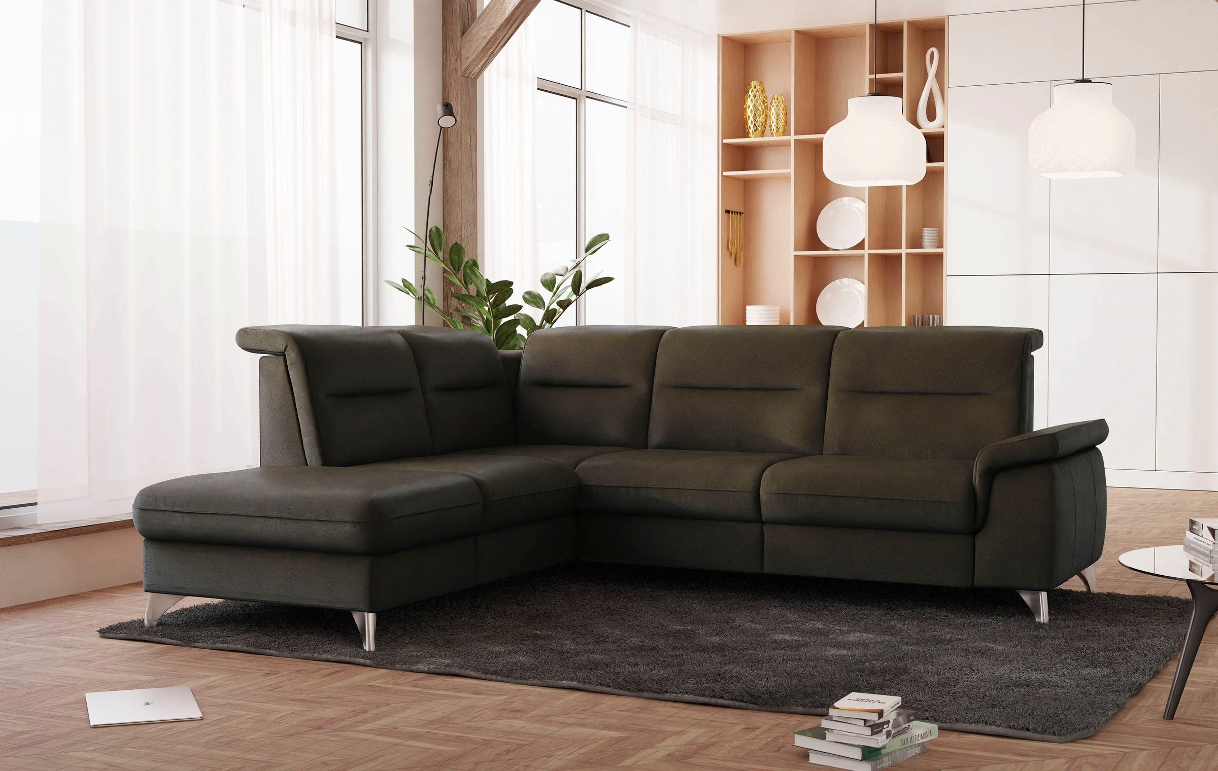 sit&more Ecksofa »Astoria L-Form«, wahlweise mit motorischer Relaxfunktion günstig online kaufen