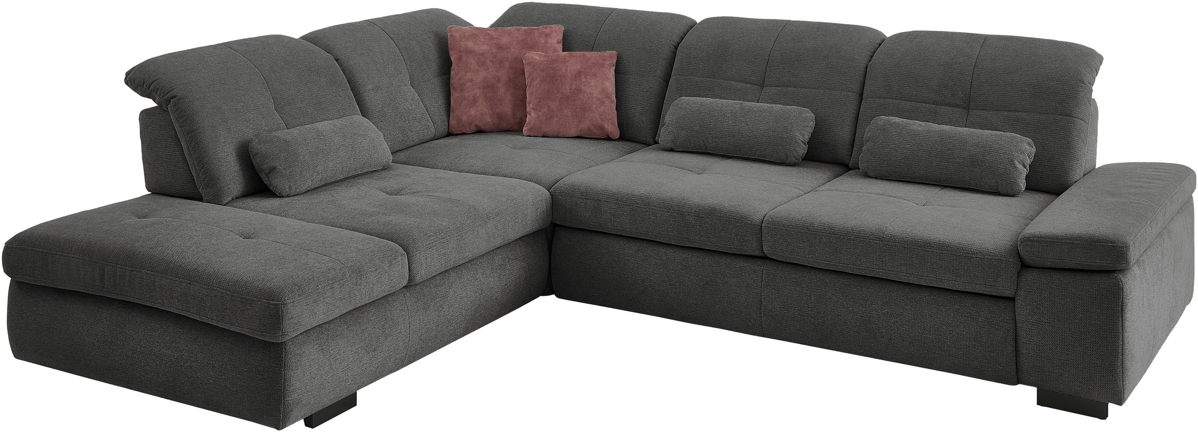 Die PlanBar Ecksofa »MP-IN16012 L-Form mit Federkern-Polsterung« inkl. Sitz günstig online kaufen