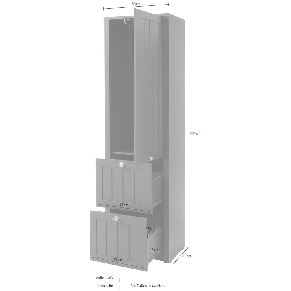 Home affaire Garderobenschrank