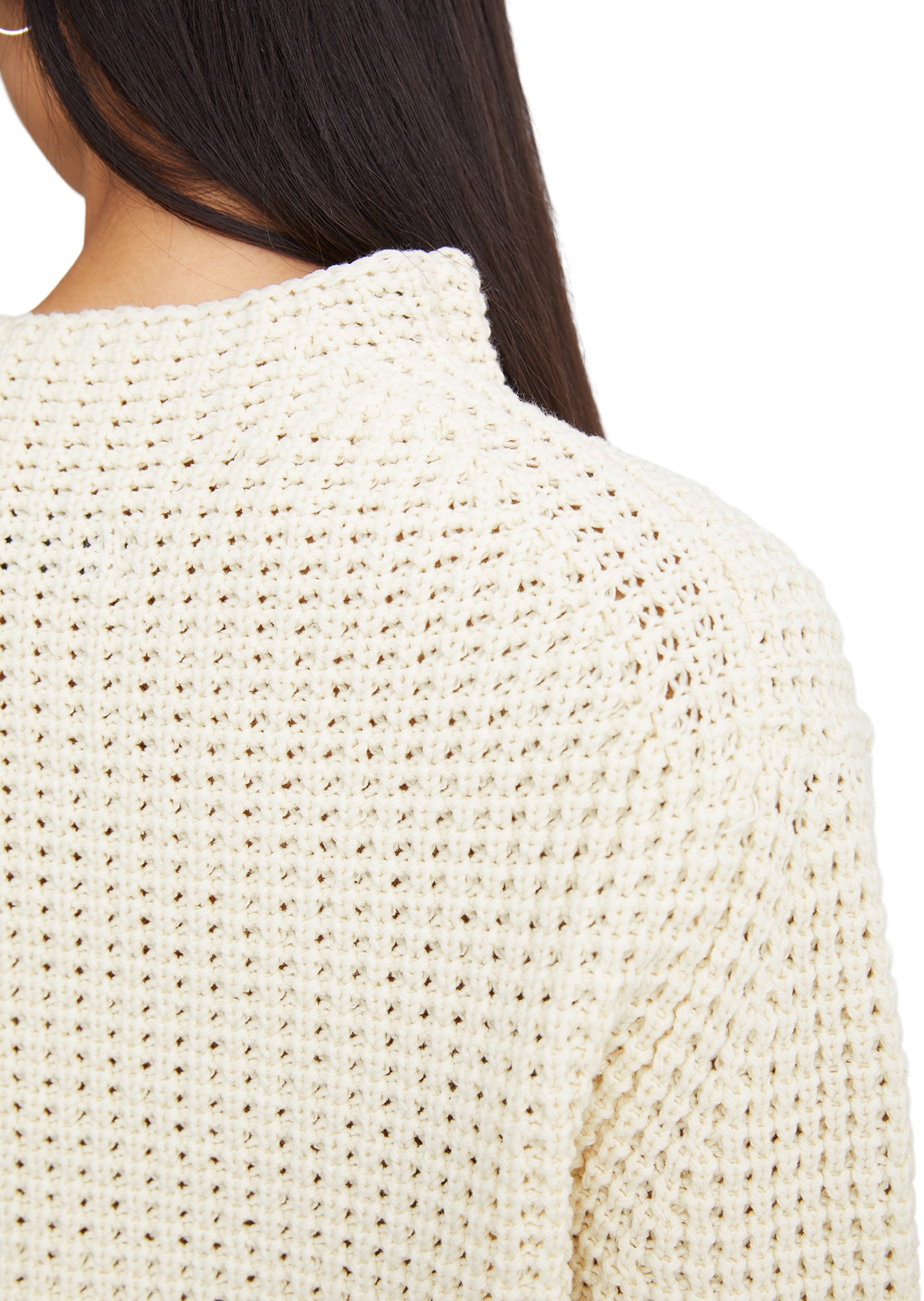 Marc O'Polo DENIM Stehkragenpullover, mit angesagtem Strickmuster