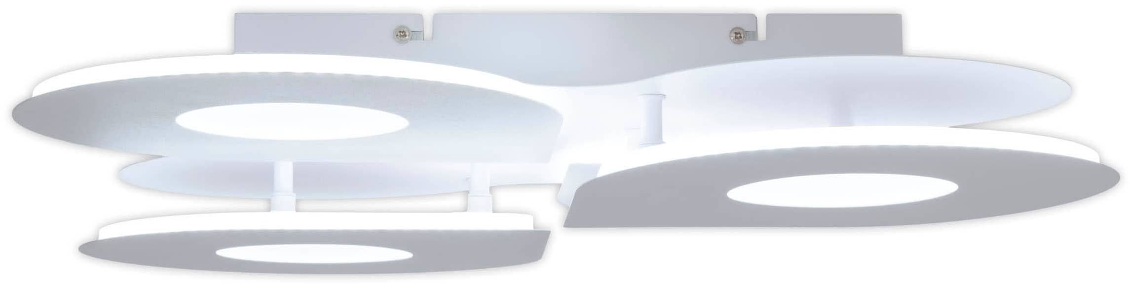 näve LED Deckenleuchte »Smilla«, 1 flammig, Leuchtmittel LED-Modul | LED fest integriert, weiß, Memory, Nachtlicht, CCT, dimmbar per Fernbedienung (inkl.)