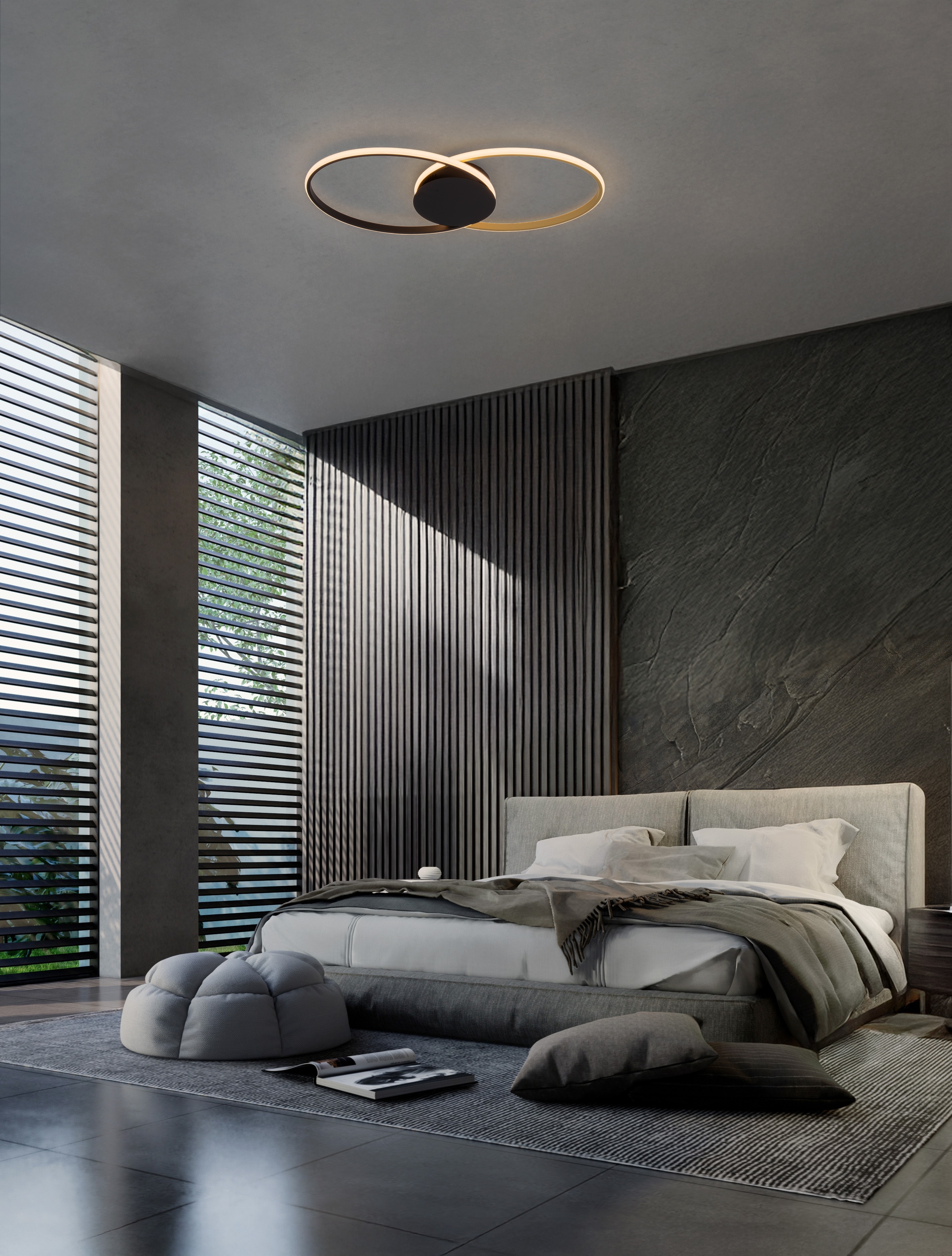 Nova Luce Deckenleuchte »AVEO« LED-Modul 1 Stk. Warmweiß günstig online kaufen