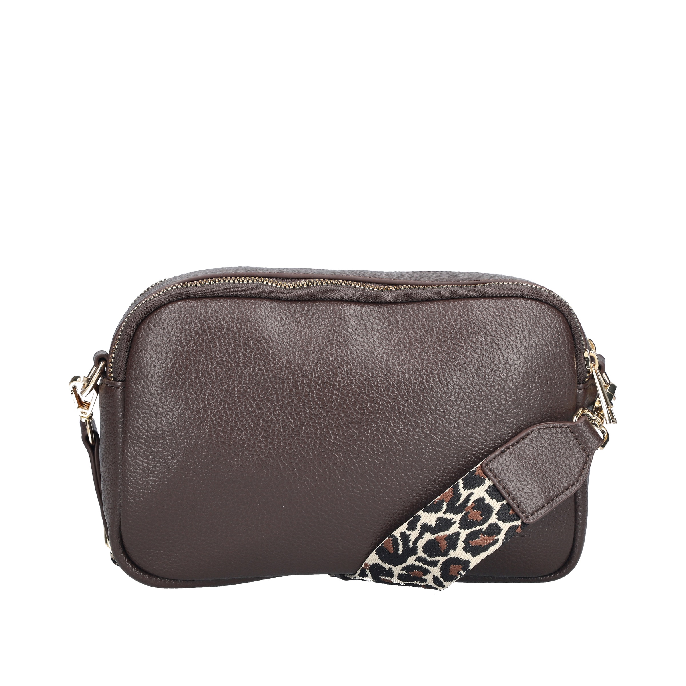 Rieker Umhängetasche Damen Schultertasche, Handtasche mit zwei Reißverschlüssen