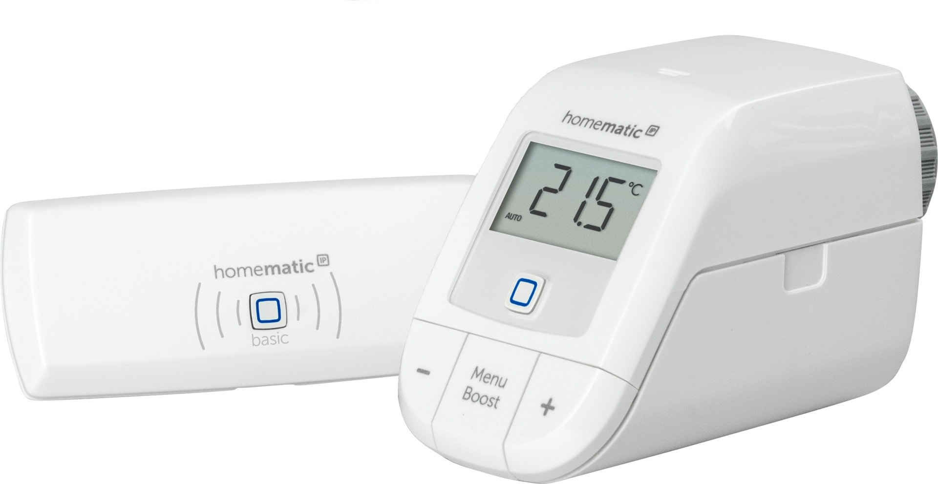 Homematic IP Heizkörperthermostat »Starter Set Heizen - basic«, Homematic IP Access Point basic und Heizkörperthermostat basic