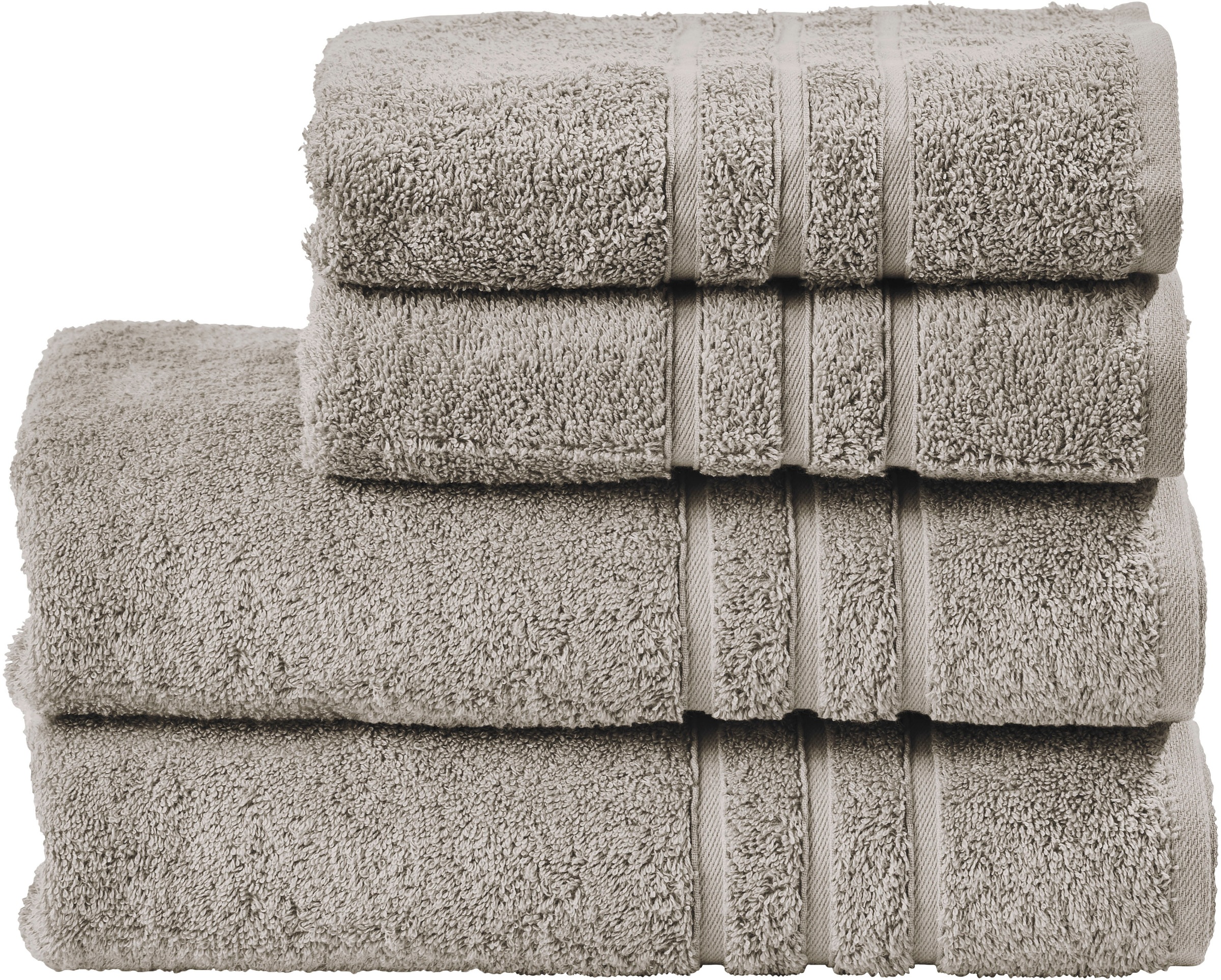 done.® Handtuch Set »Daily Uni«, (Set, 4 St., 2 Gästetücher (30x50 cm)-2 Ha günstig online kaufen