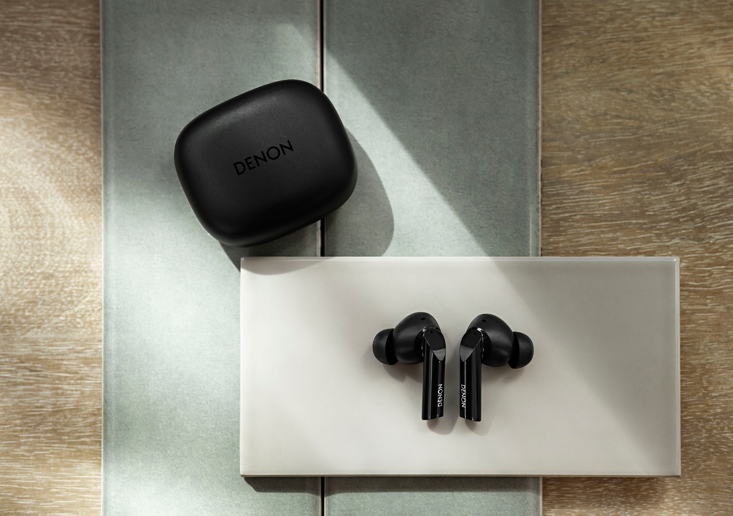 Denon In-Ear-Kopfhörer »AH-C840NCW«, Bluetooth, Adaptive Noise-Cancelling-Freisprechfunktion-Multi-Point-Verbindung