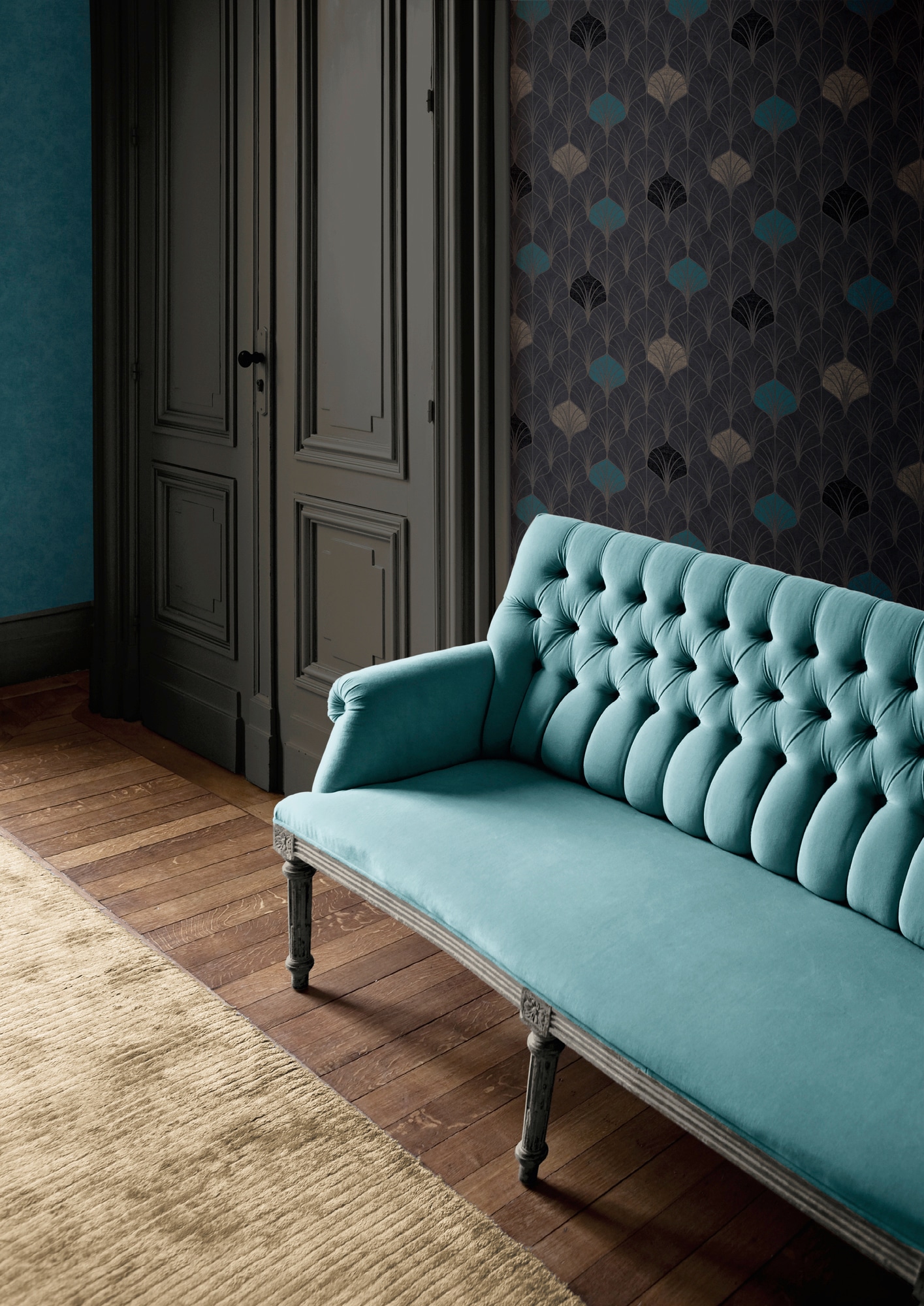 A.S. Création Vliestapete »Pop Style«, gemustert-ornamental, Geometrische Tapete Retro Tapeten Wohnzimmer Schlafzimmer Küche Design
