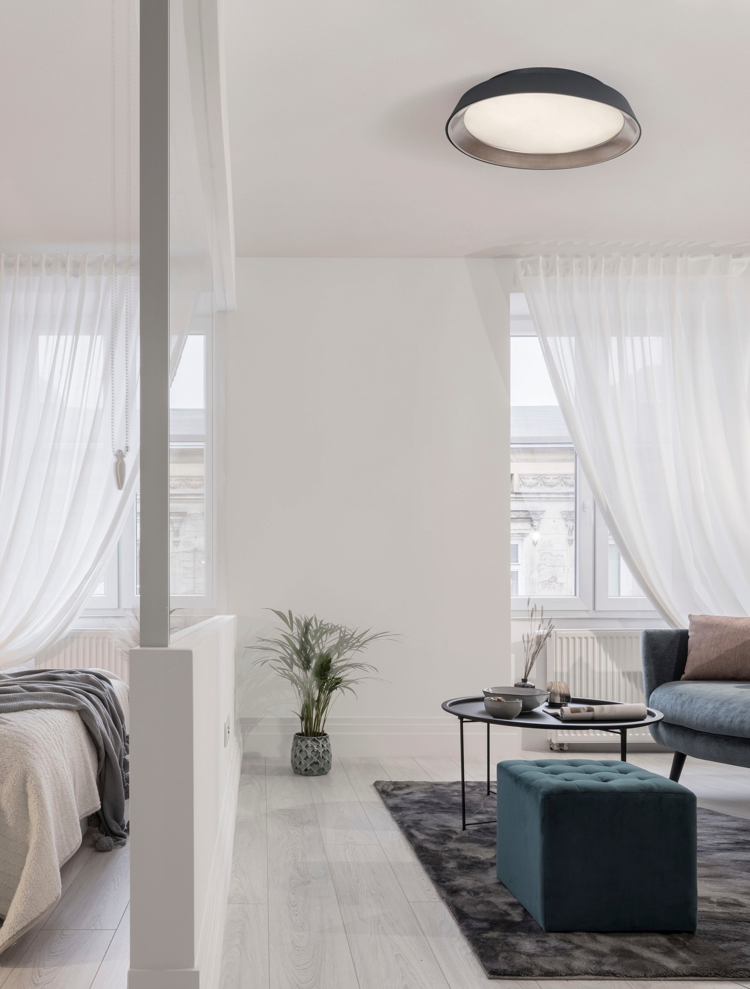 Nova Luce LED Deckenleuchte »VELA« LED-Modul 1 Stk. Warmweiß günstig online kaufen