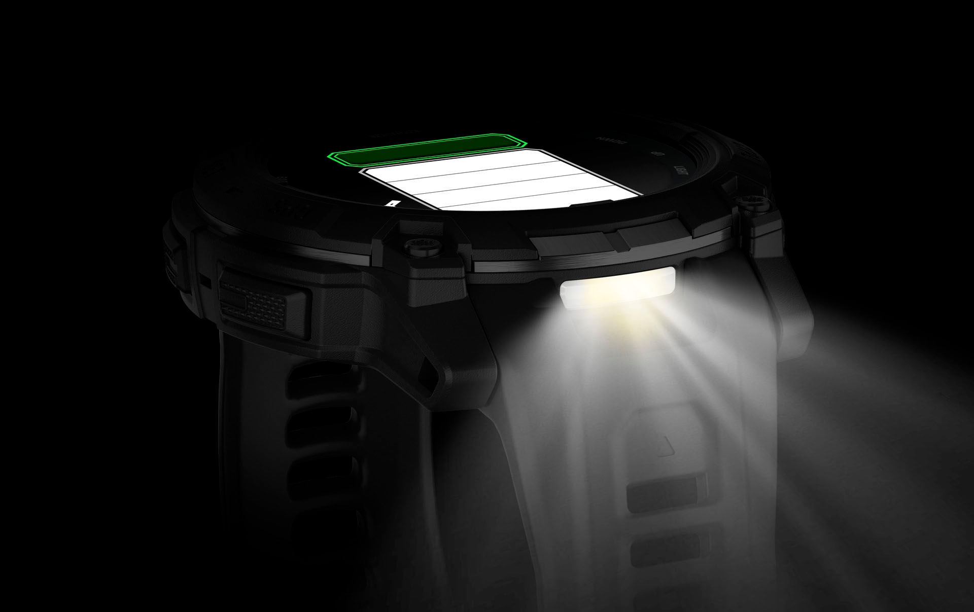 Garmin Smartwatch »Instinct 3 AMOLED 50 mm Tactical Edition« (3,3 cm / 1,3 ″)