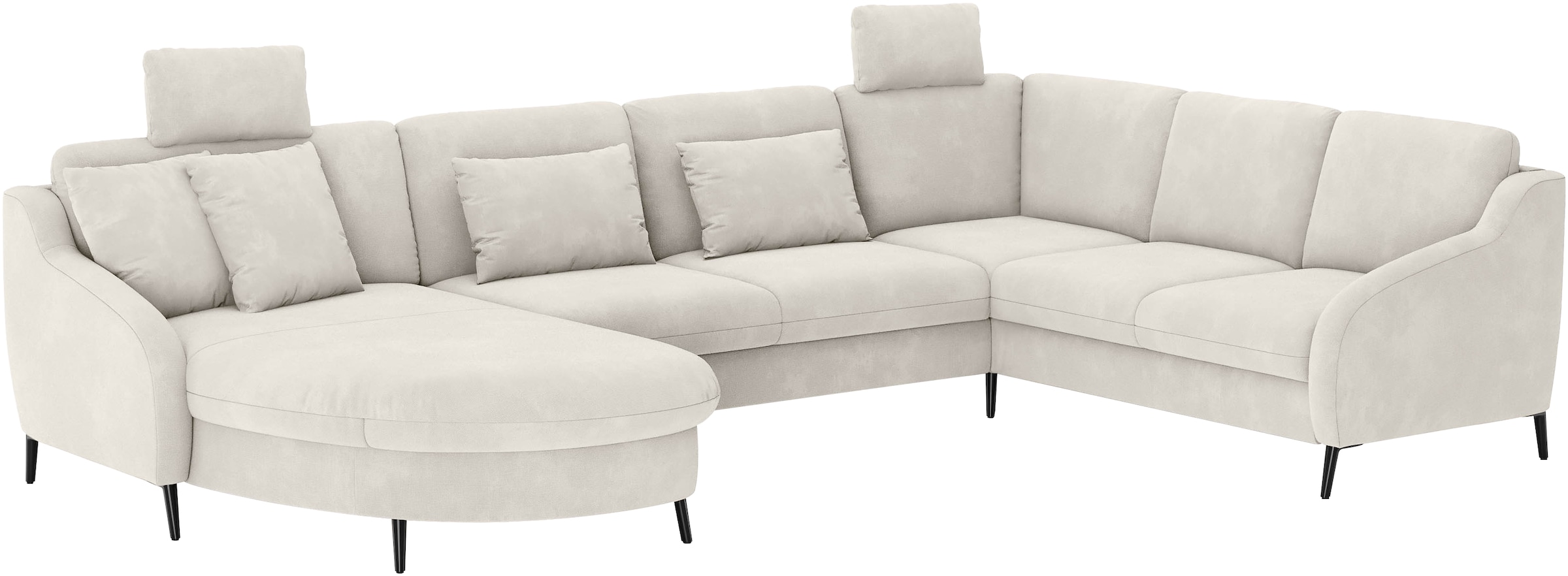 sit&more Wohnlandschaft »Soul U-Form«, wahlweise mit Bettfunktion und Schubkasten