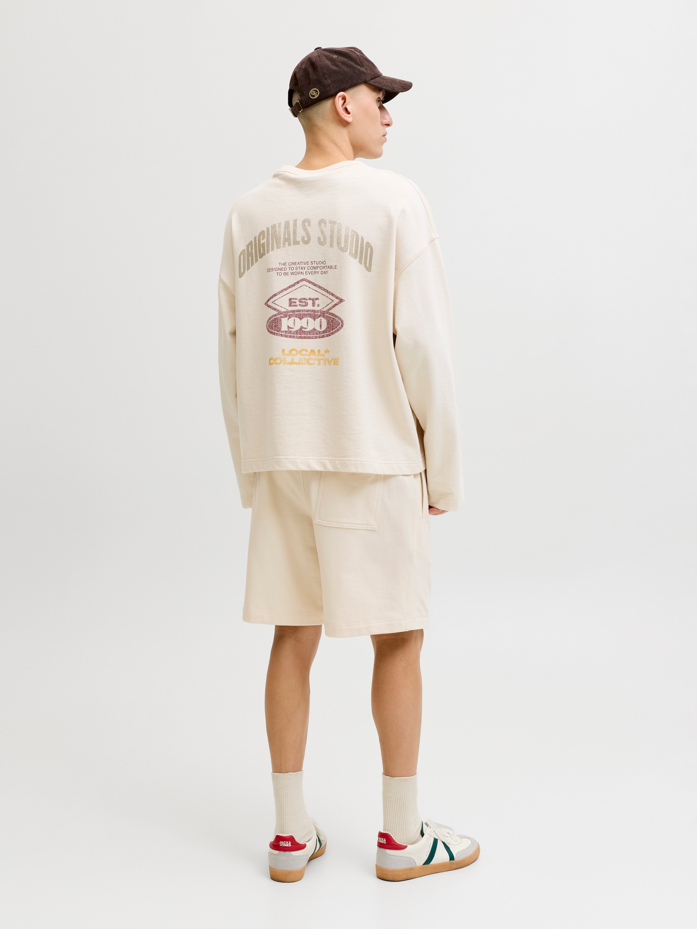 Jack & Jones Sweatshorts »JPSTKARL NORREBRO SWEAT SHORTS REG SN«  Baumwollmischung, relaxed fit