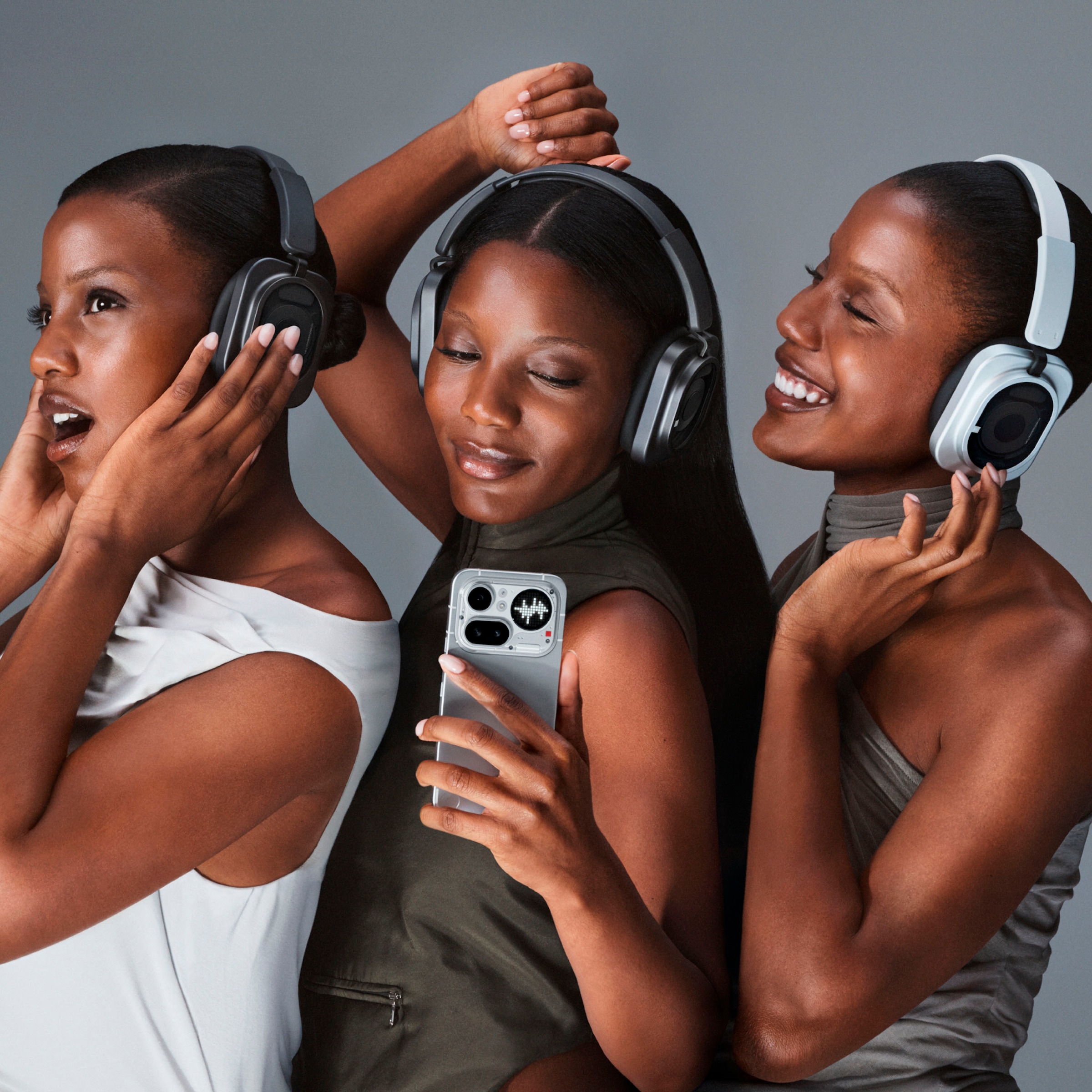 NOTHING Over-Ear-Kopfhörer »Headphone (1) Pro« Bluetooth Active Noise Cancelling (ANC)
