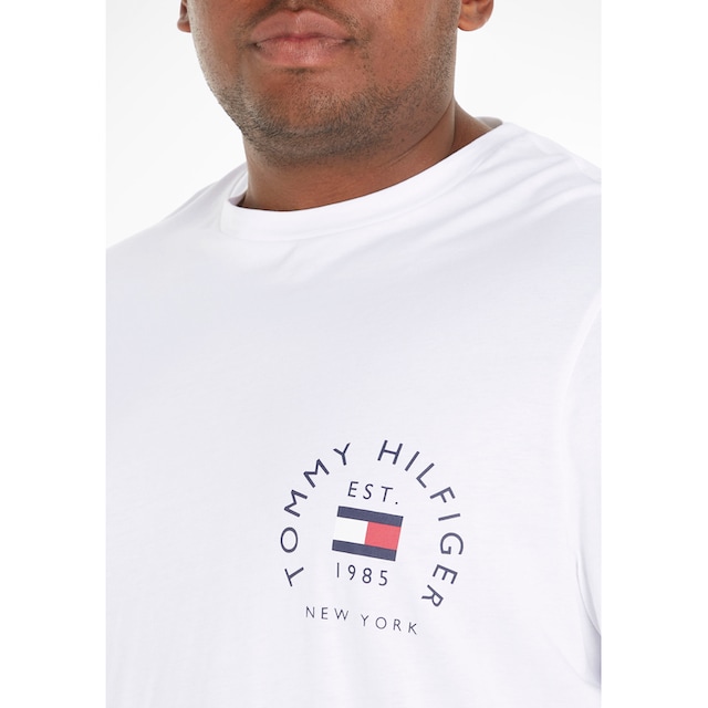 Tommy Hilfiger Big & Tall Langarmshirt »BT-HILFIGER FLAG ARCH LS TEE-B«  online bestellen