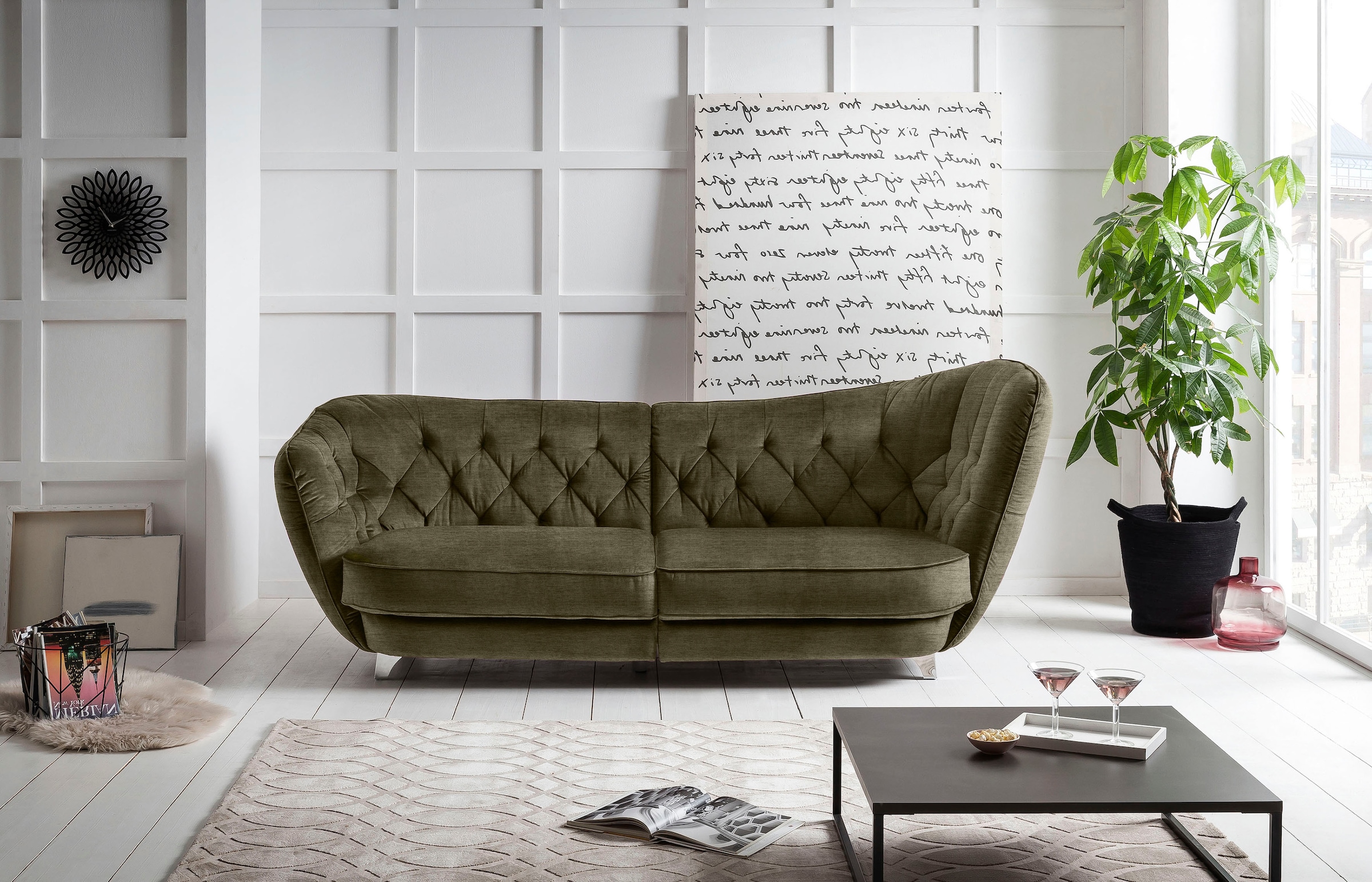 Leonique Big-Sofa "Retro" günstig online kaufen