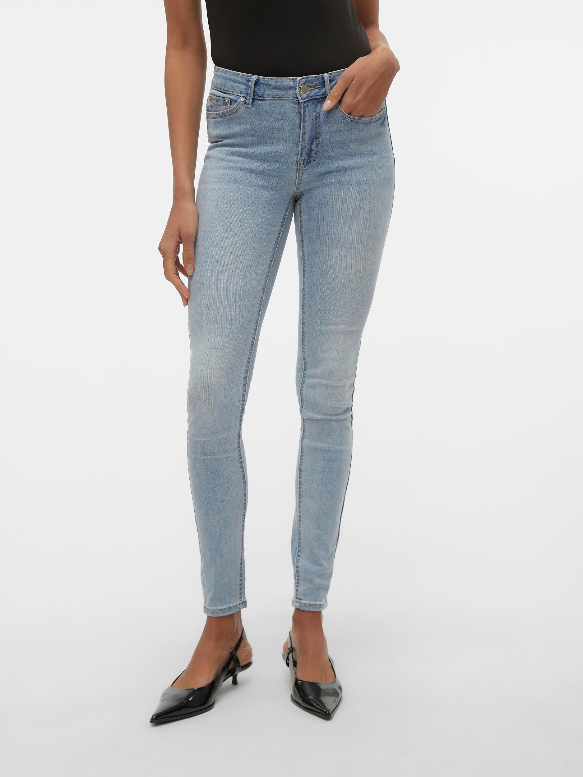 Skinny-fit-Jeans »VMFLASH MR SKINNY JEANS LI3102 GA NOOS«