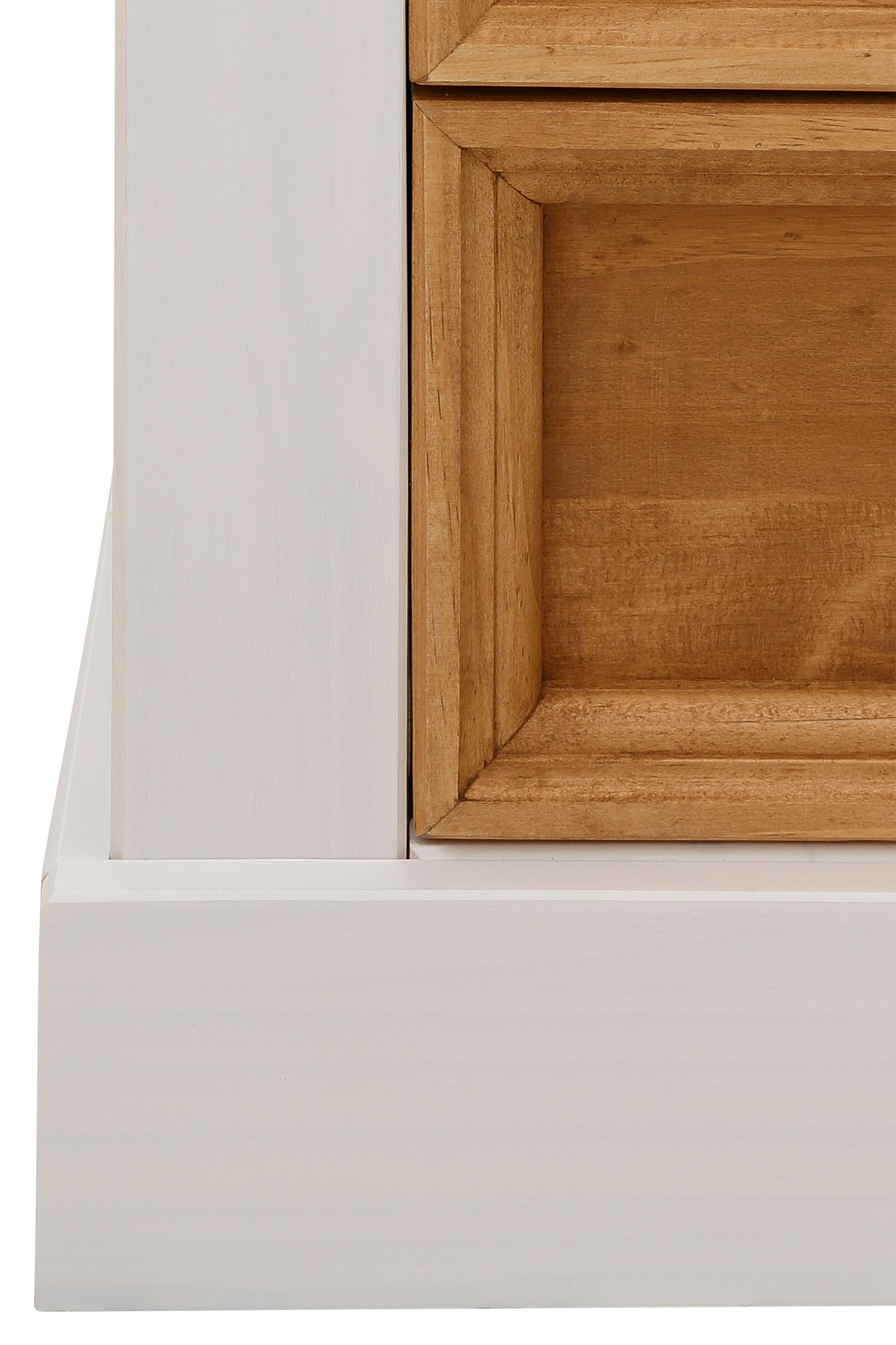 Home affaire Vitrine »Selma«, Höhe 180 cm, mit schöner Holzmaserung