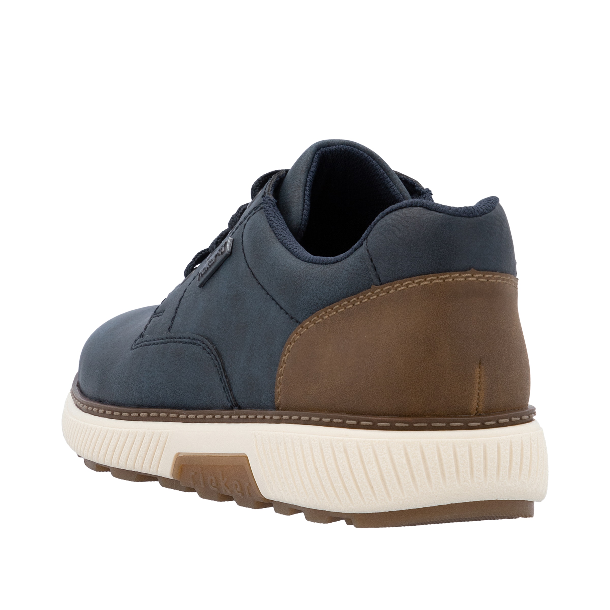 Rieker Sneaker, Halbschuh, Schnürschuh, Casual Sneaker mit weichem Schaftrand
