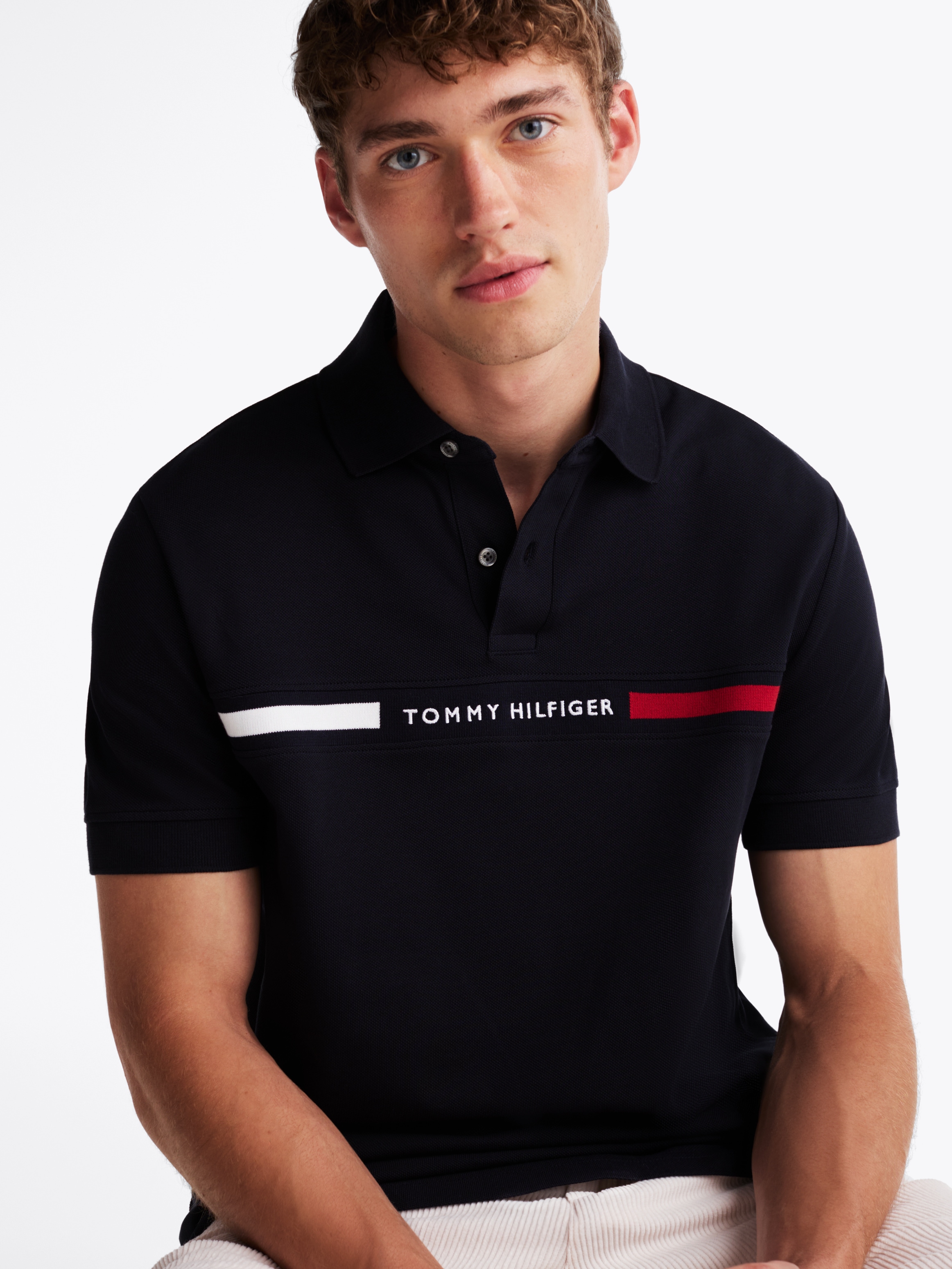 Tommy Hilfiger Poloshirt »HILFIGER CHEST INSERT REG POLO«