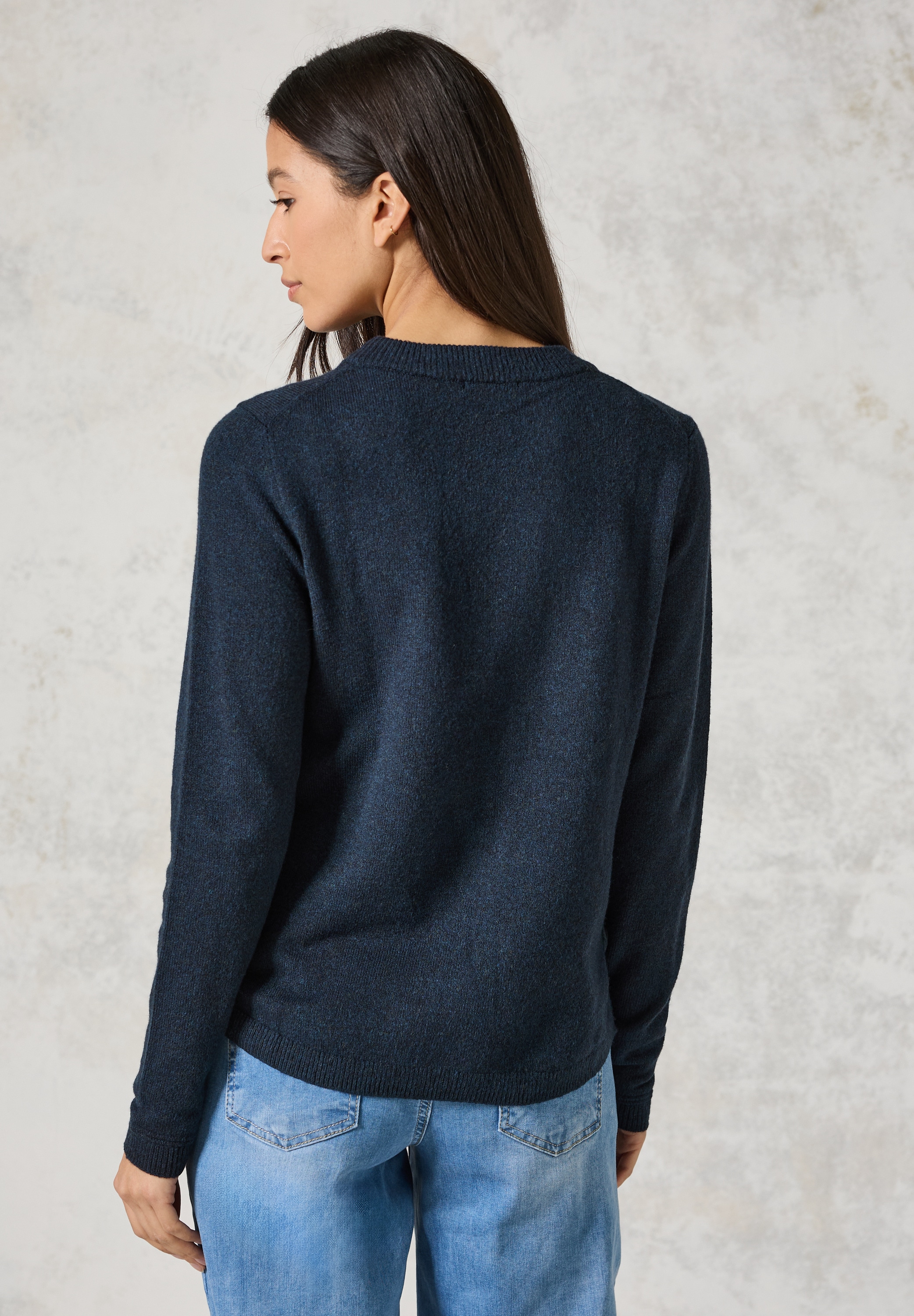 Cecil Strickpullover, mit Rundhals