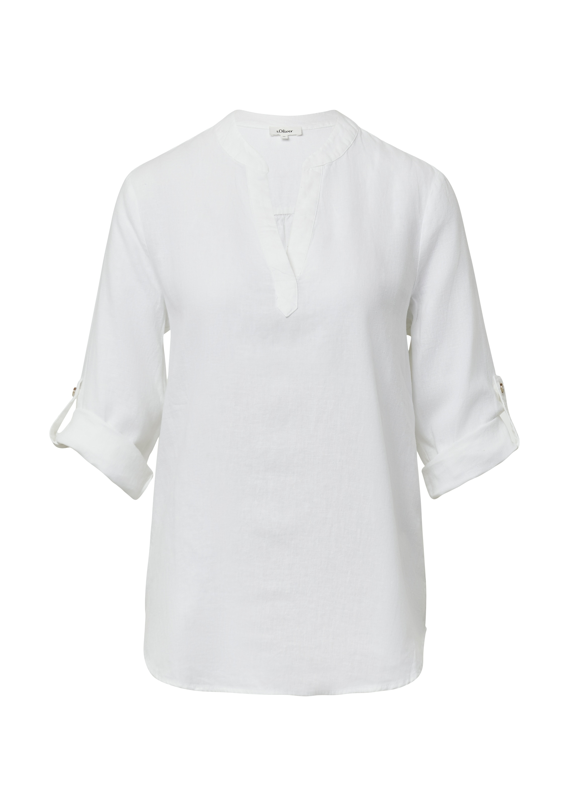 s.Oliver Klassische Bluse, mit Turn-up