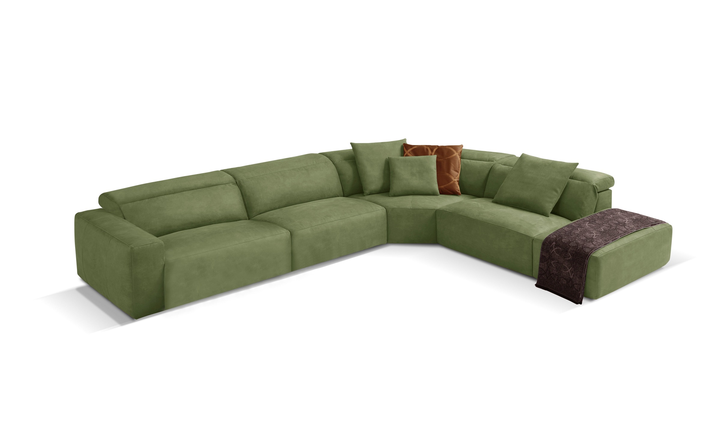 Egoitaliano Ecksofa »Beverly, extravangantes Designsofa mit erstklassigem S günstig online kaufen