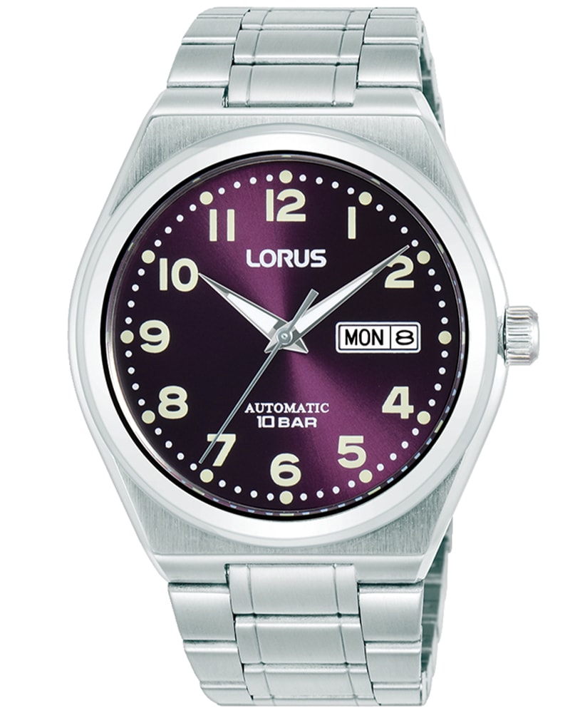LORUS Automatikuhr Armbanduhr, Damenuhr, Herrenuhr, Mechanische Uhr, Edelstahlarmband