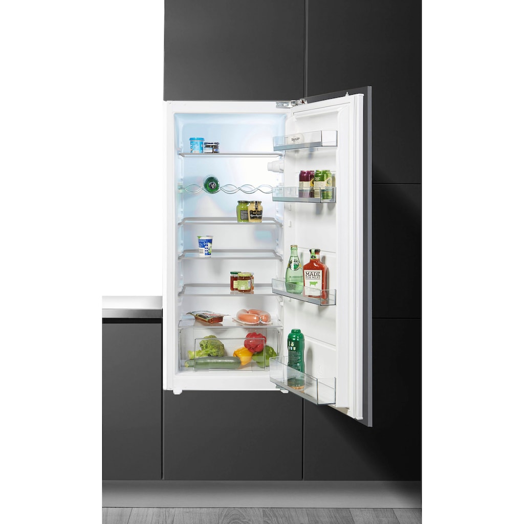 Sharp Einbaukühlschrank »SJ-LE204M0X-EU«, SJ-LE204M0X-EU, 122,5 cm hoch, 54 cm breit