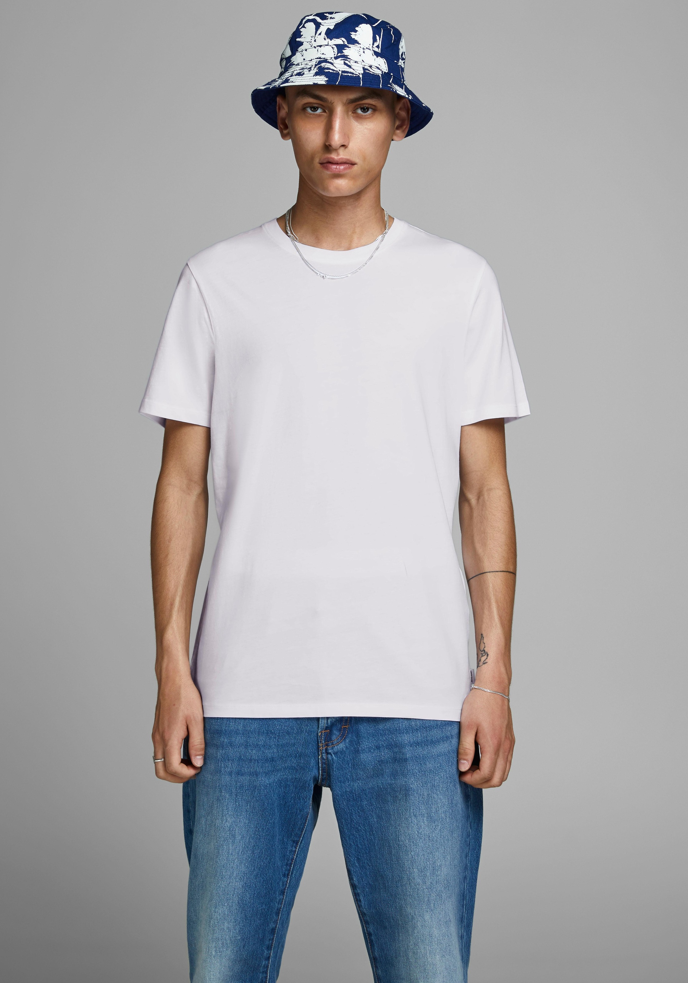 Jack & Jones Rundhalsshirt »JJEORGANIC BASIC TEE SS O-NECK NOOS«