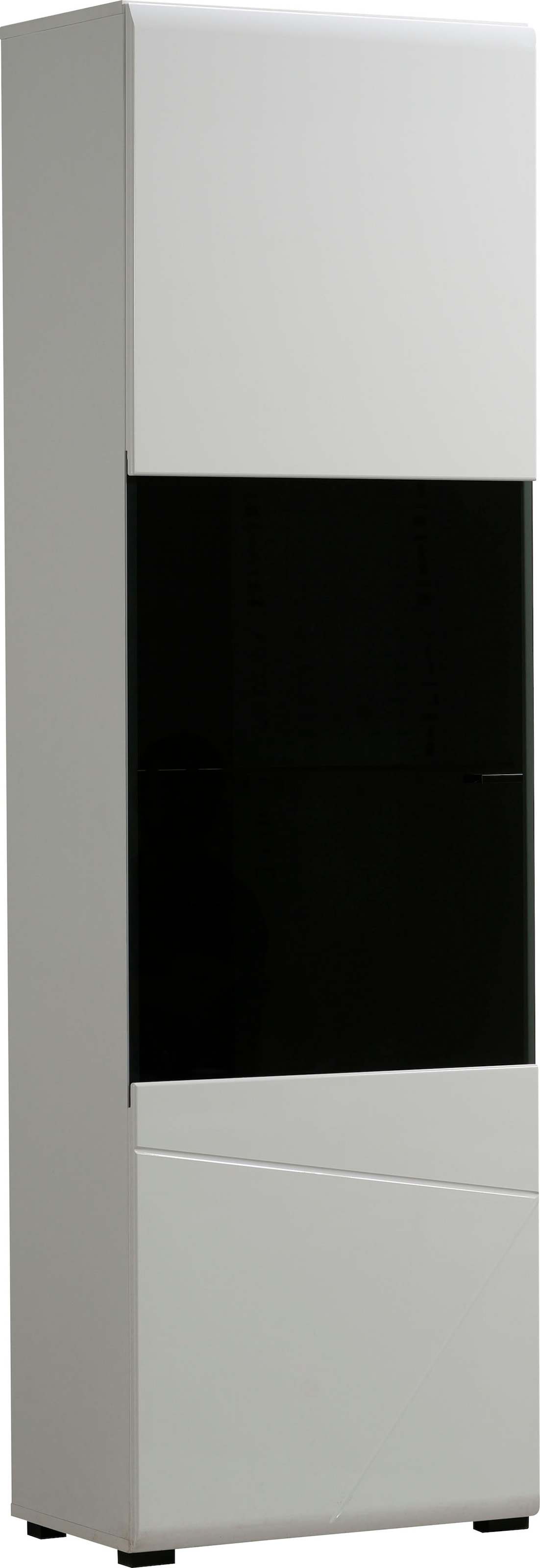 INOSIGN Vitrine »Trentino«, Höhe ca. 190 cm, Soft-Close-Funktion, Hochglanzfronten