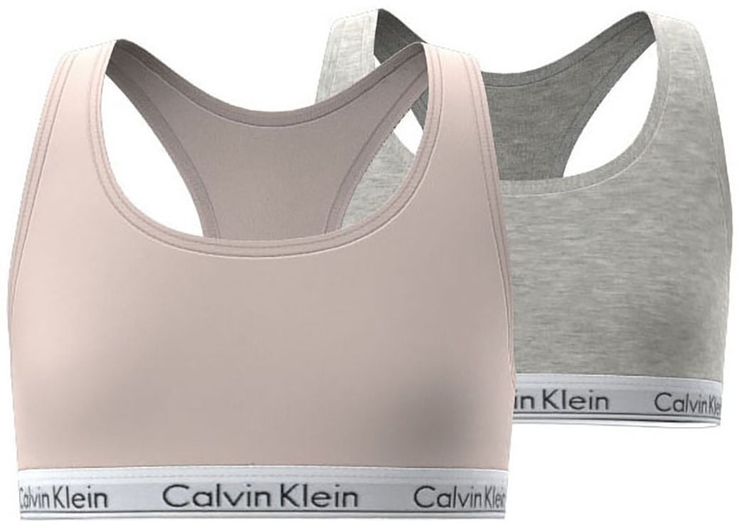 Calvin Klein Underwear Bralette »2PK BRALETTE« Packung, 2er-Pack, 2 mit Logobund