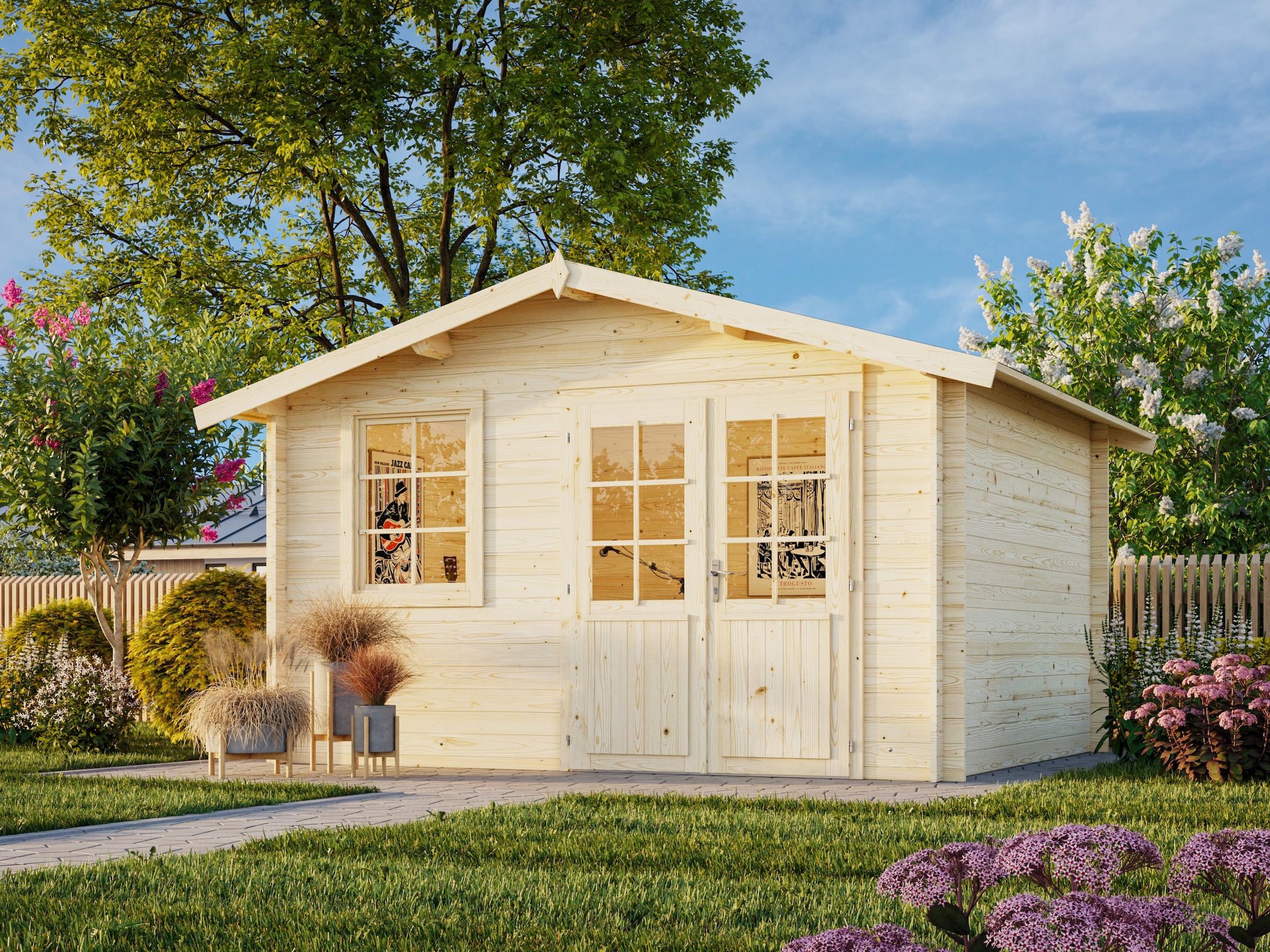 Palmako Gartenhaus »Klara« verschiedene Farben