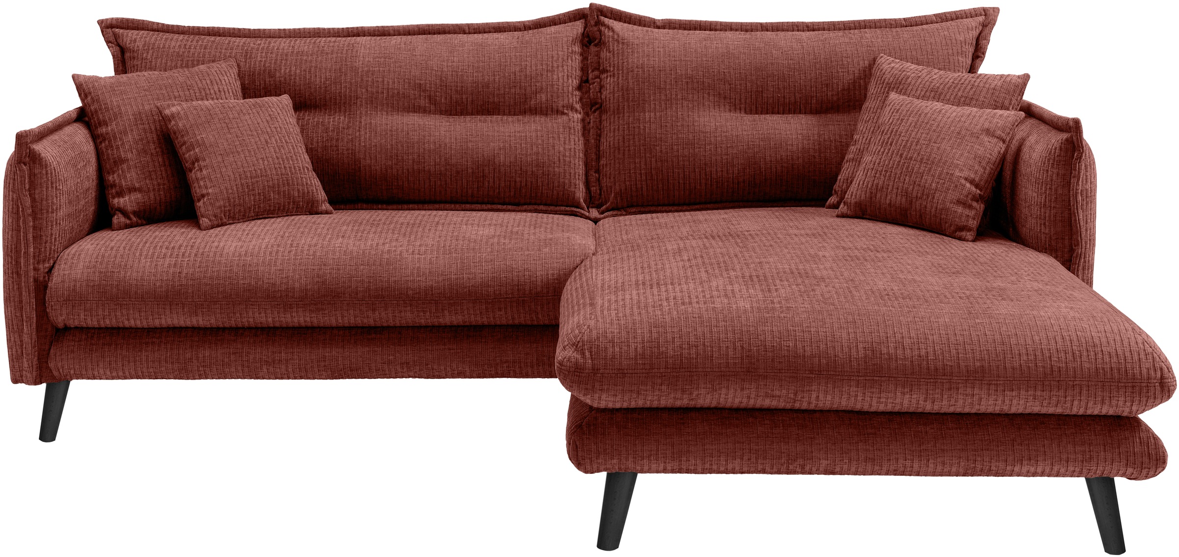INOSIGN Ecksofa »Lazio modernes Design, bequem, schmale Armlehnen, OTTOs Ch günstig online kaufen