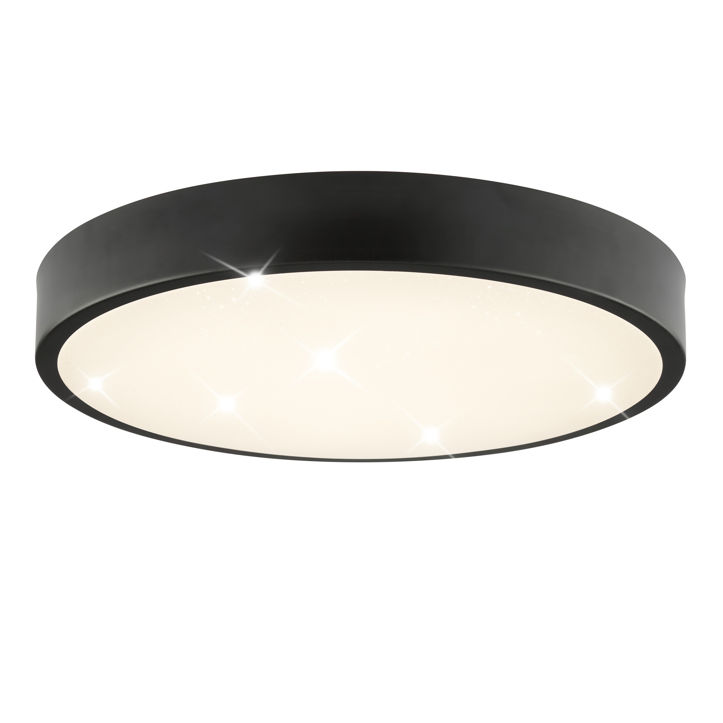 Brilliant Led Deckenleuchte »Slimline Starry« Led-Modul 1 Stk. Neutralweiß Ø 29cm, 1590 Lm, 4000K, Besonders Energiesparend Mit 7 W, Sternenglanz