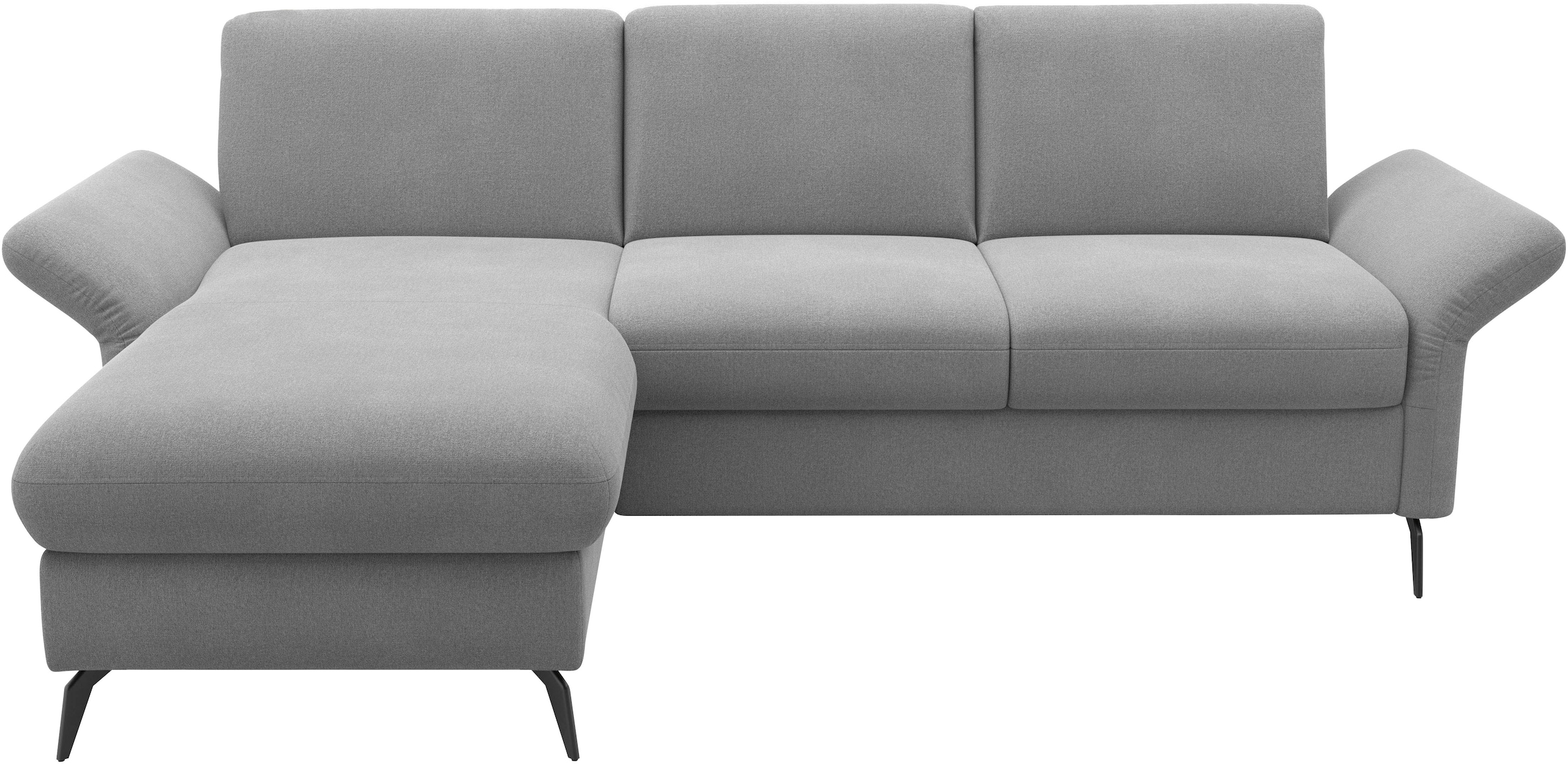 Home affaire Ecksofa »Rochelle«, optional: Armteilverstellung, klappbar, Bettkasen